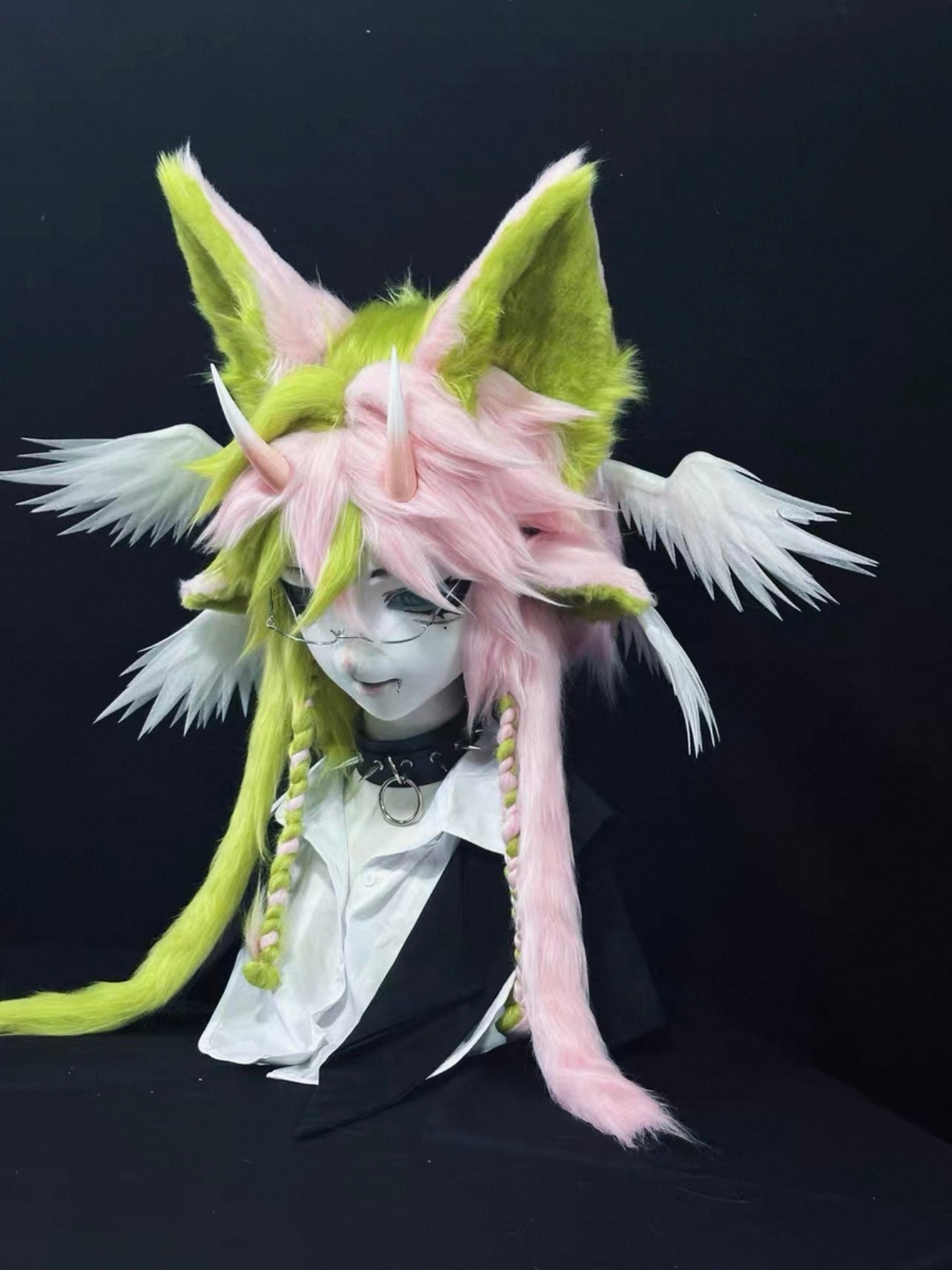 Fallen Angel Kig Head Fursuit
