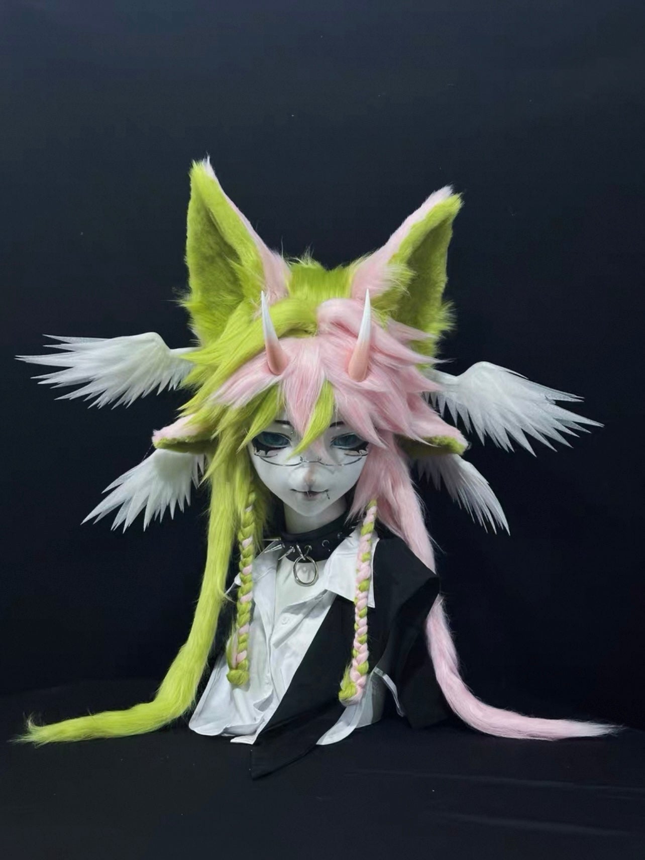 Fallen Angel Kig Head Fursuit