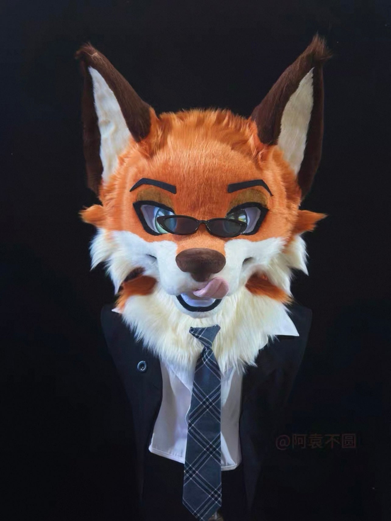 Finesse Fox Head Fursuit