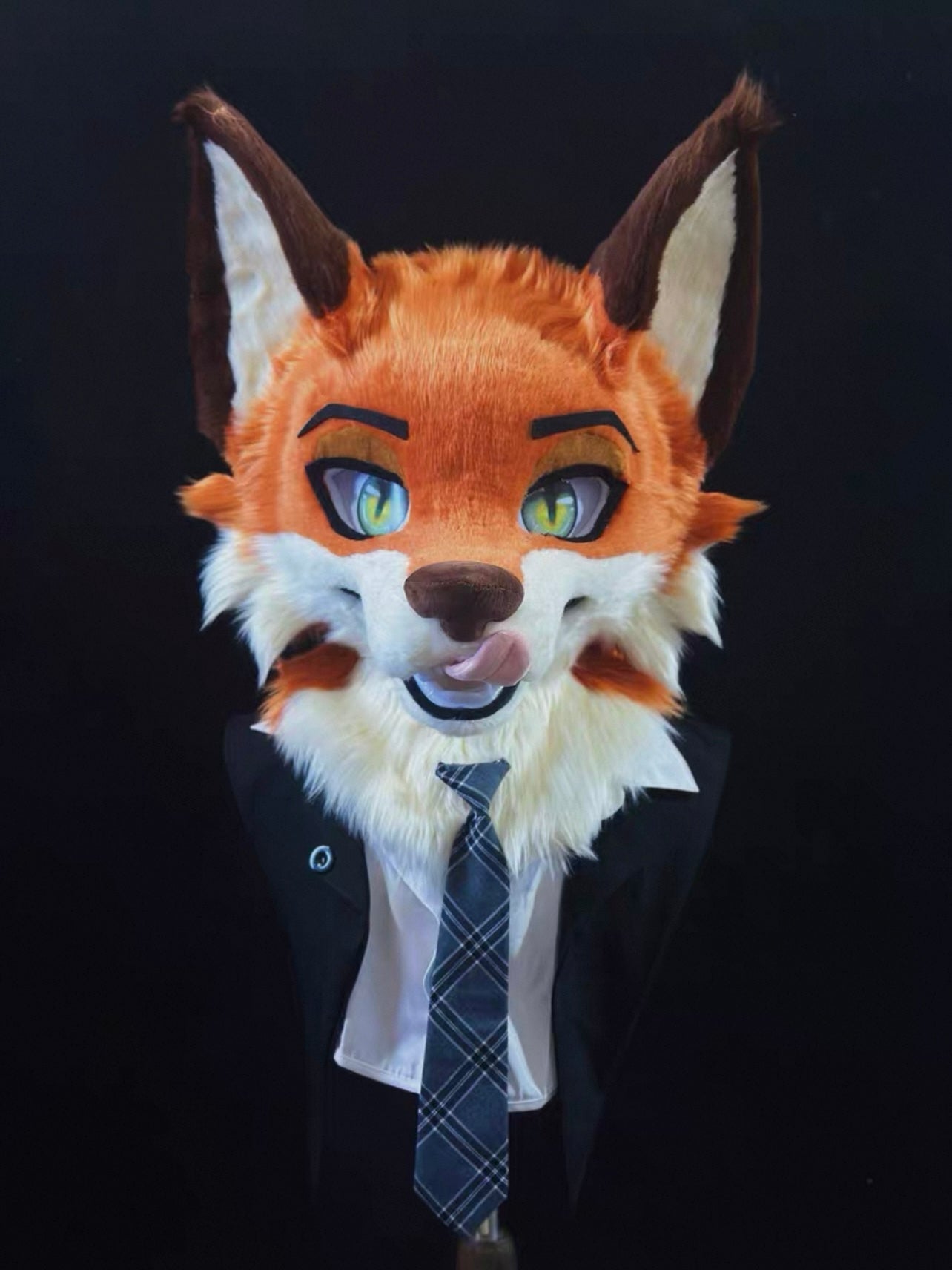 Finesse Fox Head Fursuit