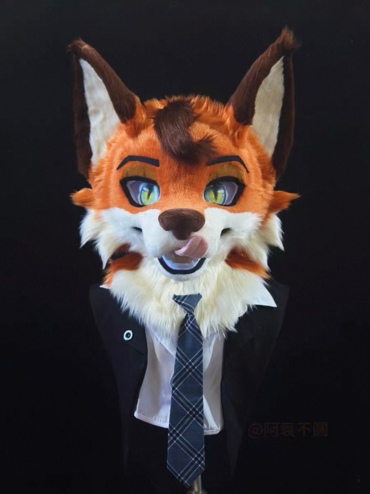 Finesse Fox Head Fursuit