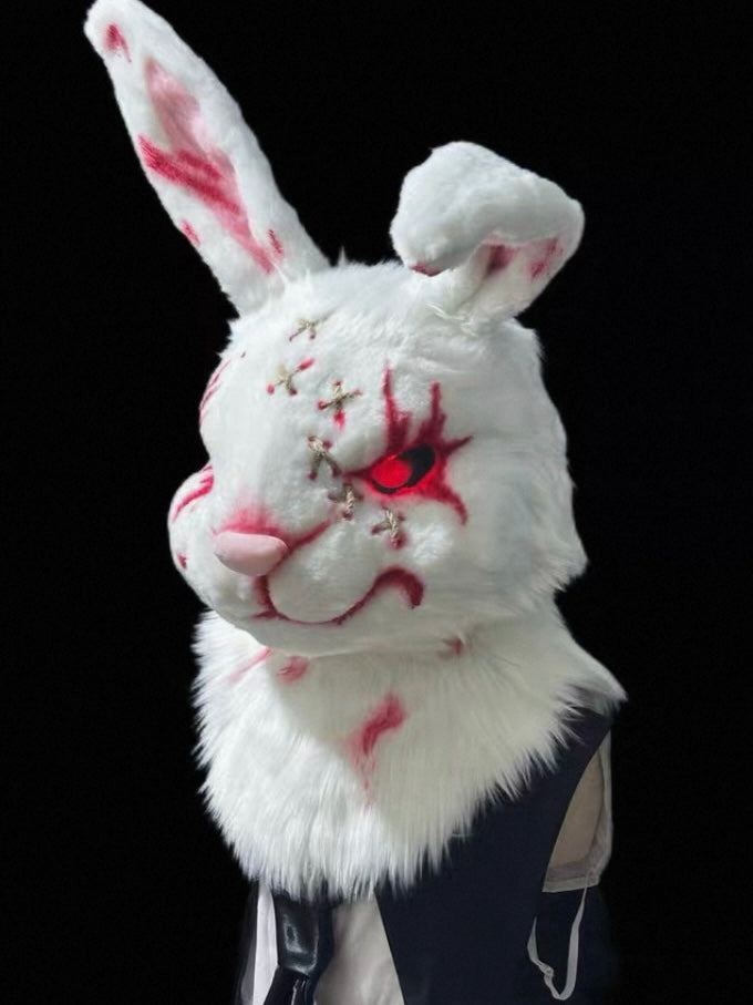 Bunny Slayer Head Fursuit (Gift Handpaws)