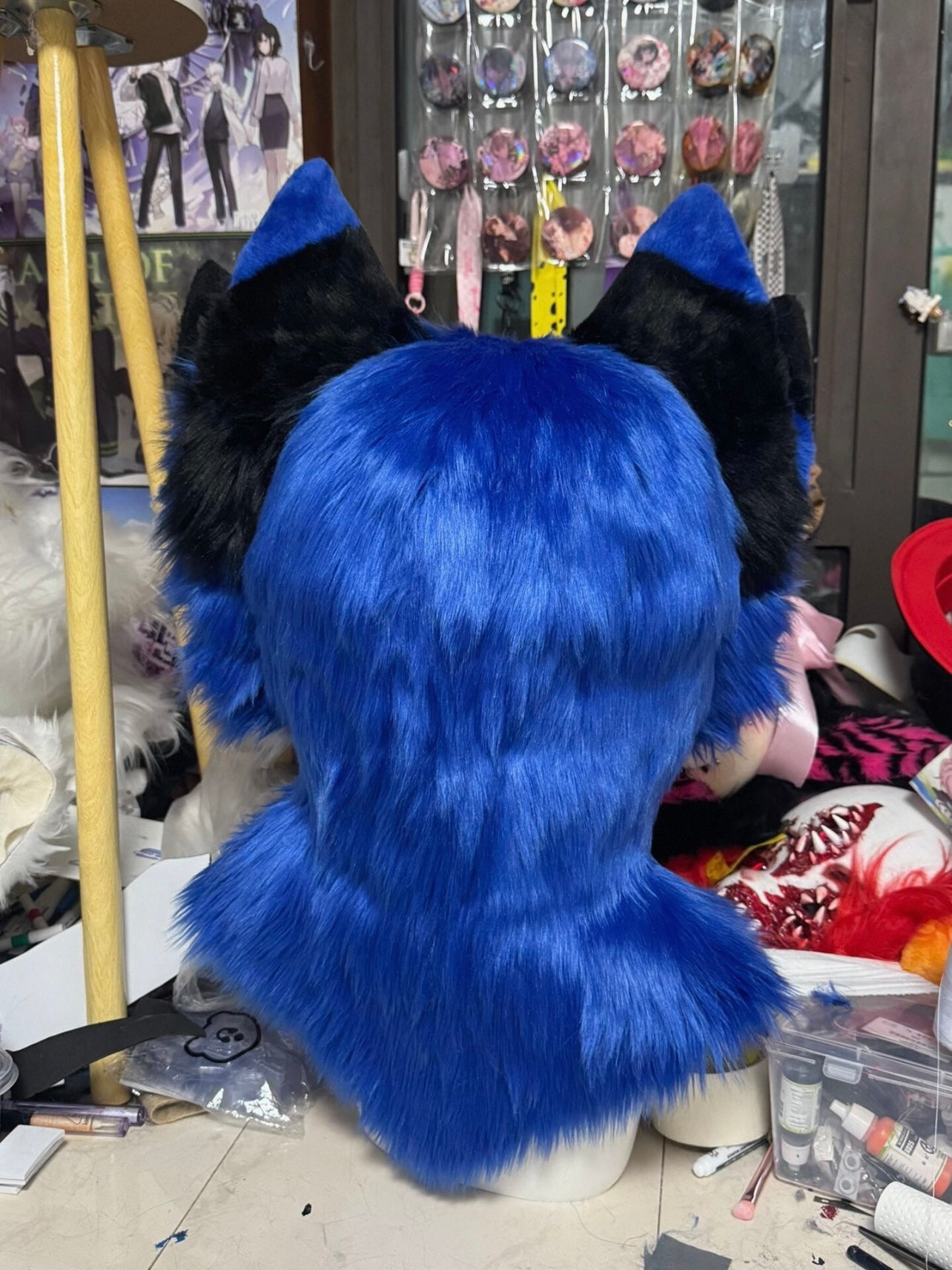 Blue Puppy Kemono Head Fursuit