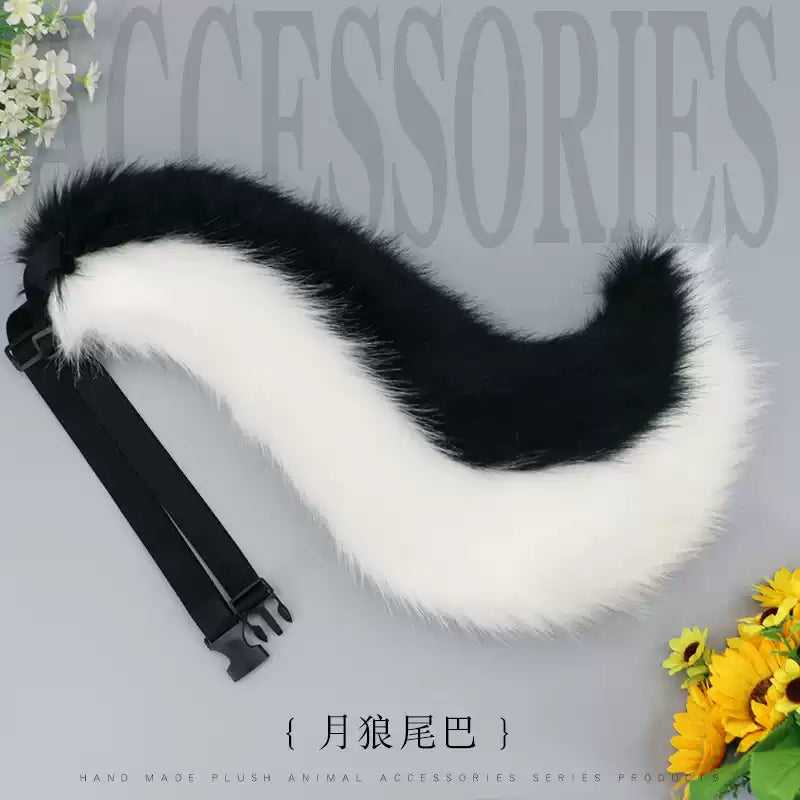 Handmade animal tail costume plush cute