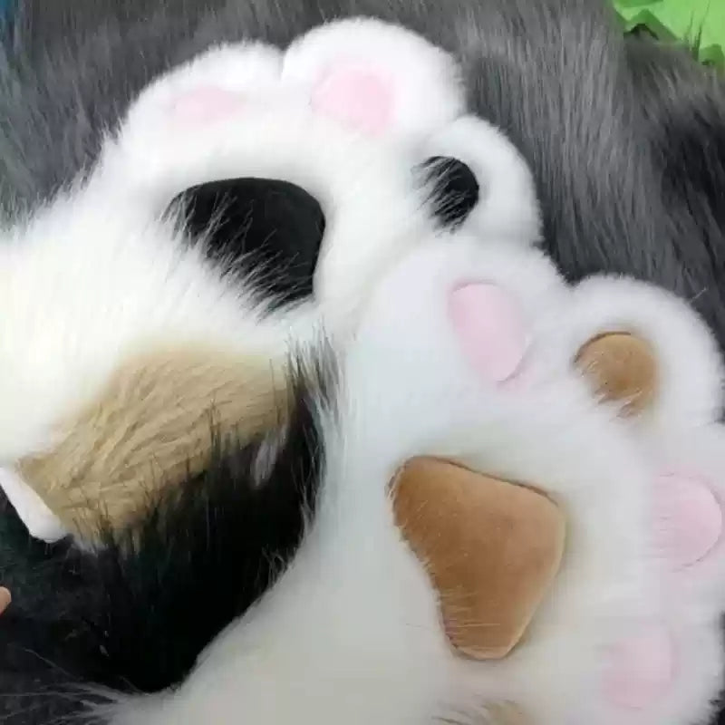 Animal claws finished edge squeak furry Japanese style