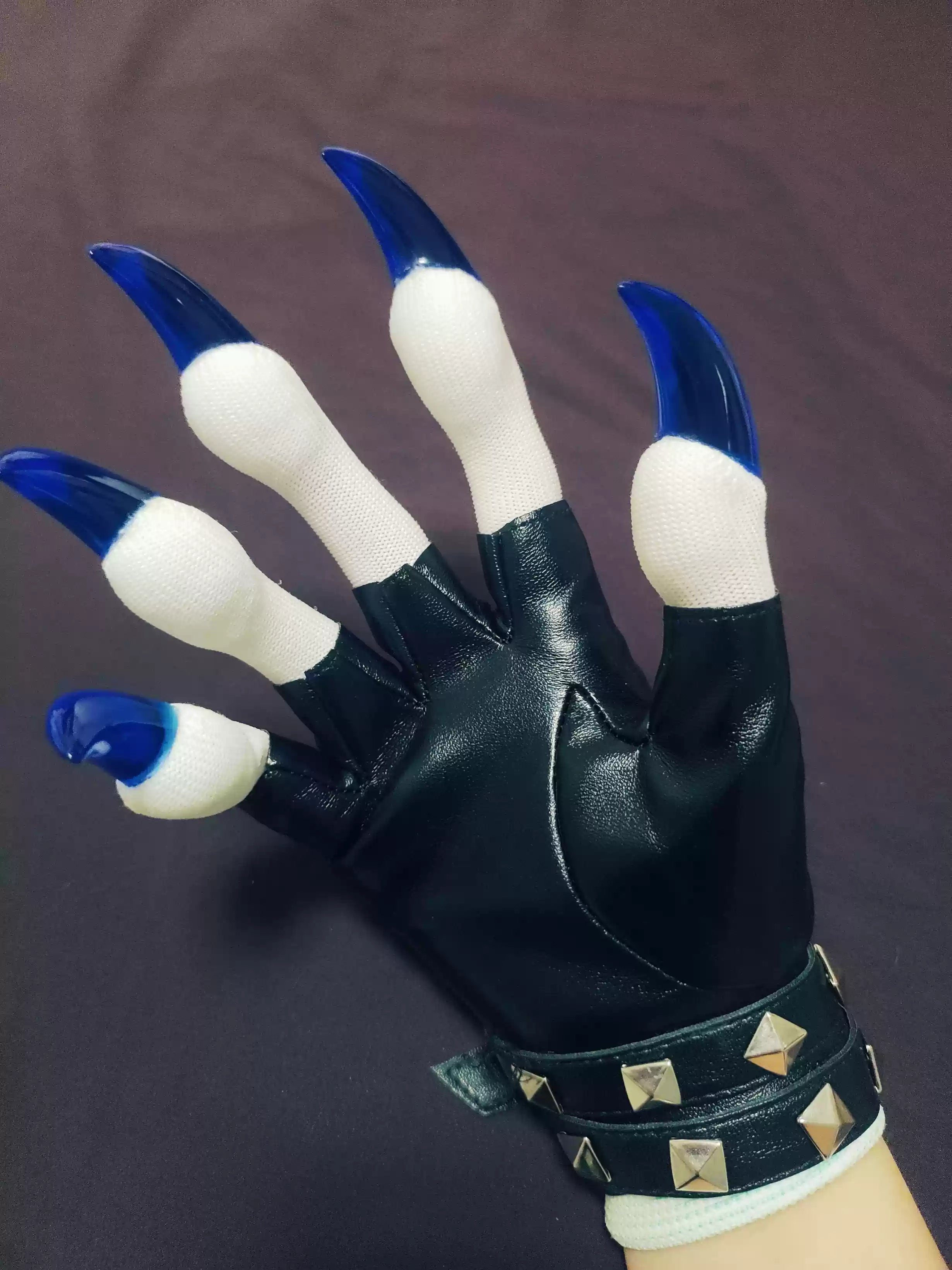 Kig series animal claw close-fitting claw furry gloves finished product