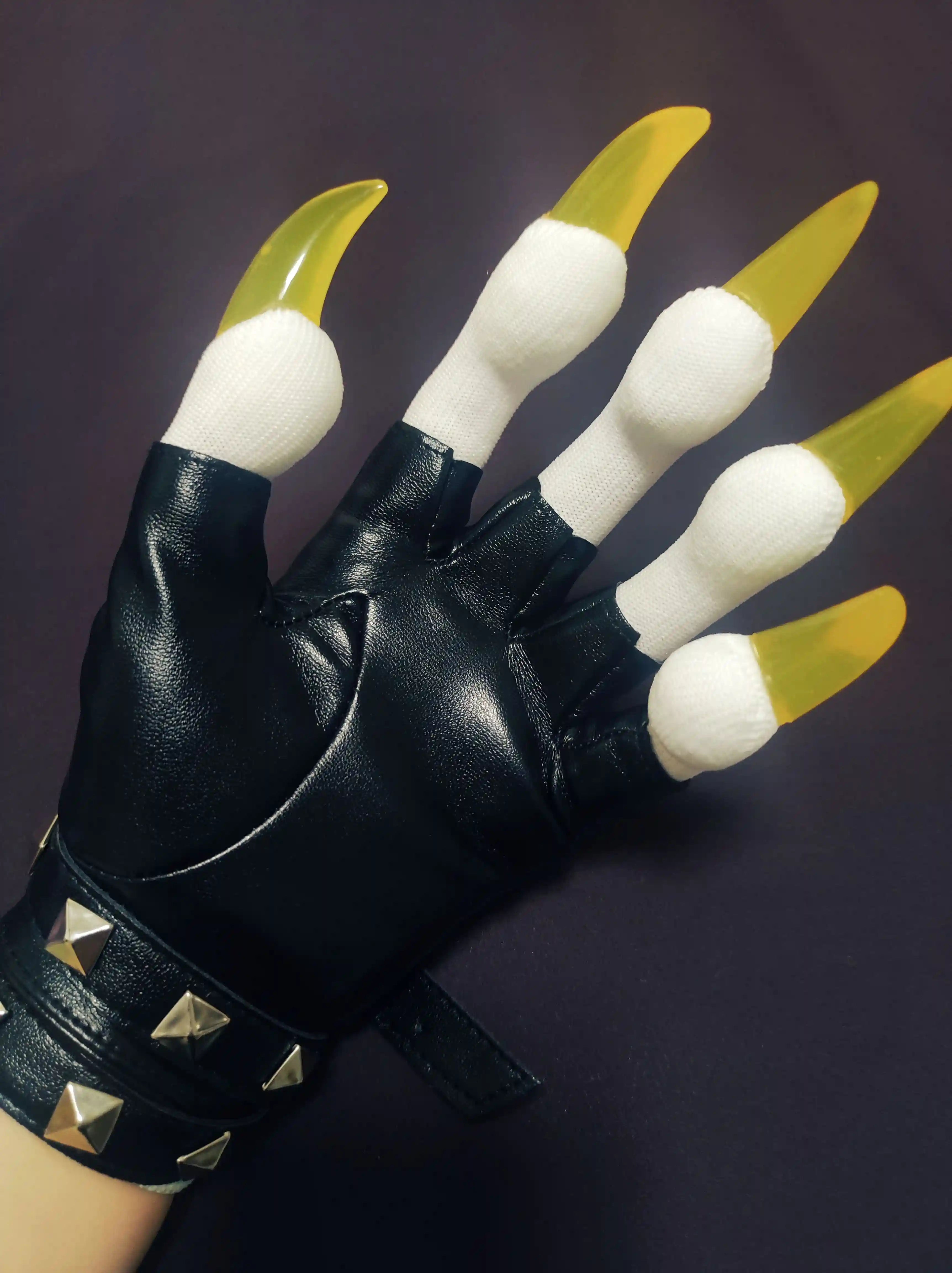 Kig series animal claw close-fitting claw furry gloves finished product