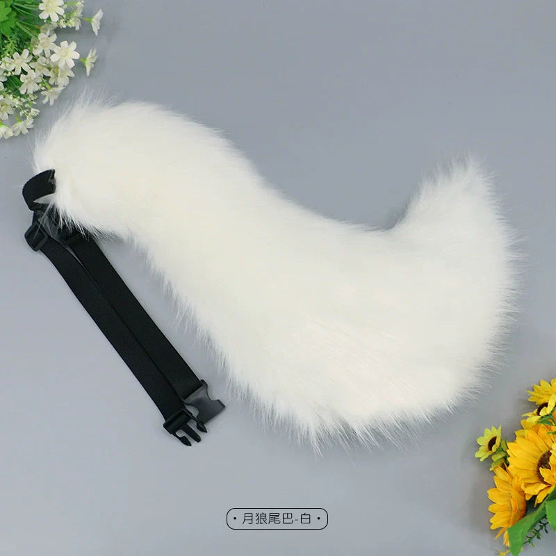 Handmade animal tail costume plush cute
