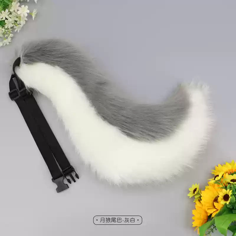 Handmade animal tail costume plush cute