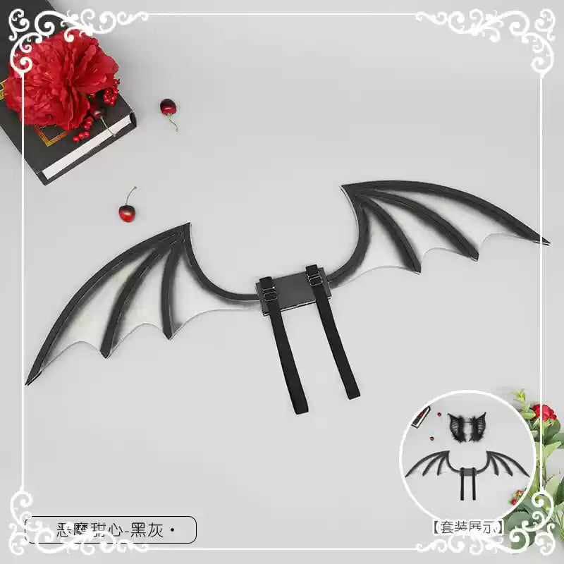 Simulation animal ears animal tail devil bat animal ears