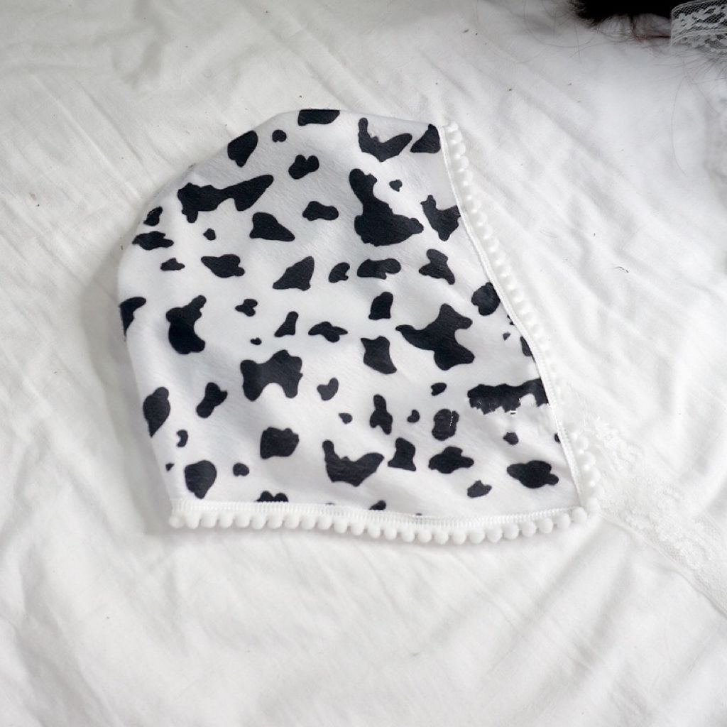 European and American style sweet cool leopard print cute cow hottie