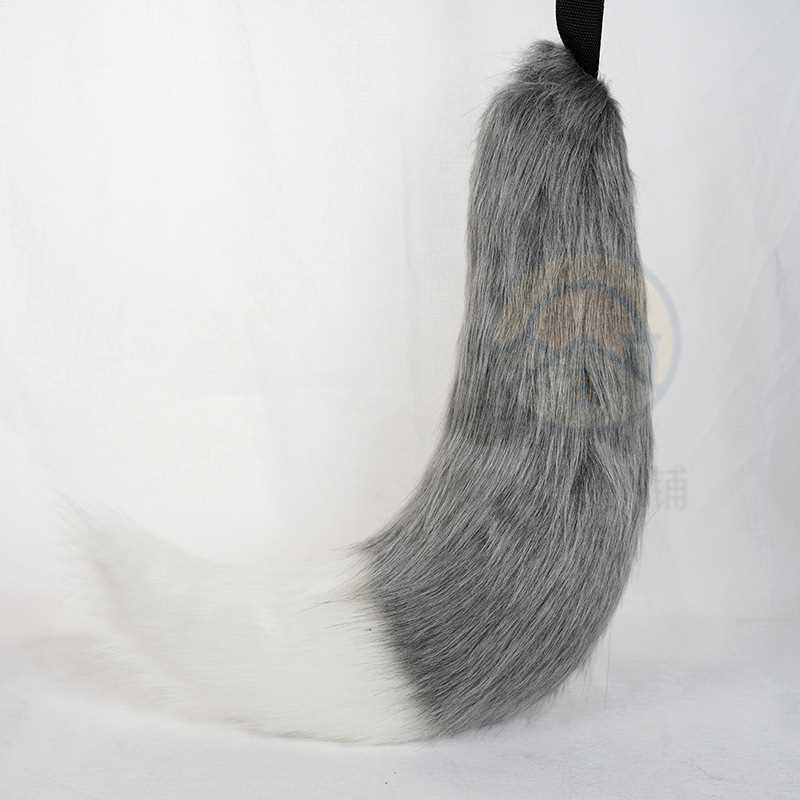 Large size handmade plush animal ears and tail
