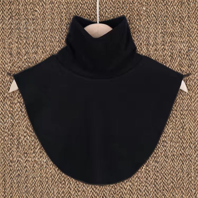 Autumn and winter German velvet high collar fake collar