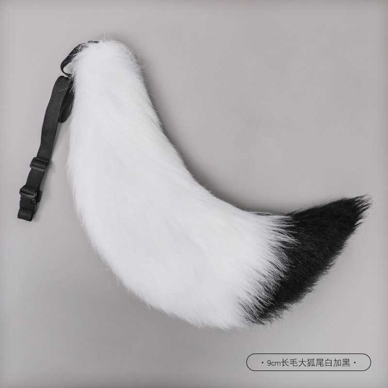 Large size handmade plush animal ears and tail