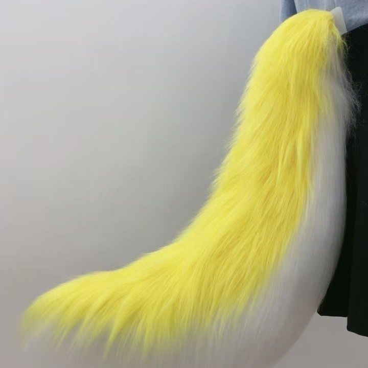 [Electric tail] cos fox tail props two-dimensional anime