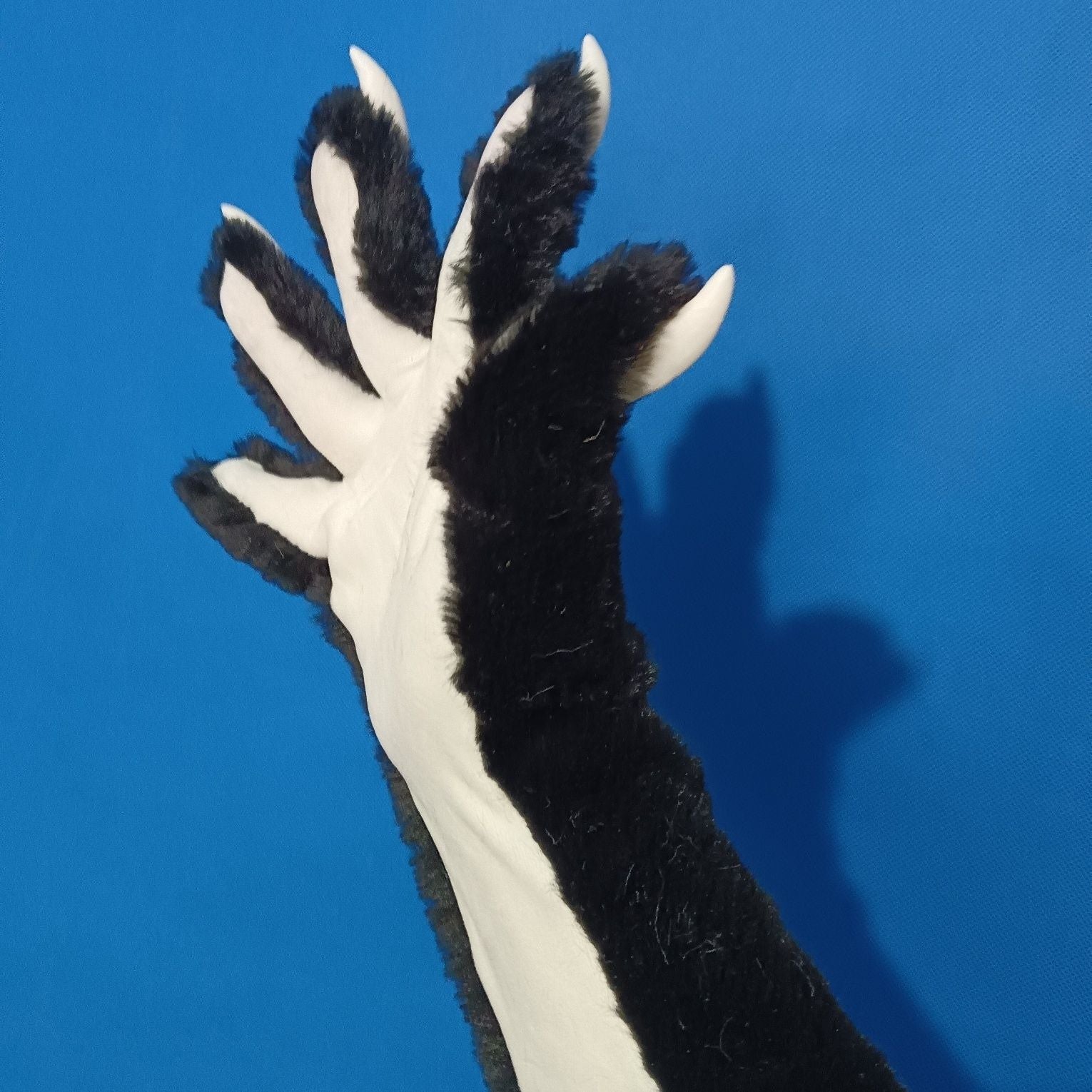 furry colorful furry kig claw gloves cat girl