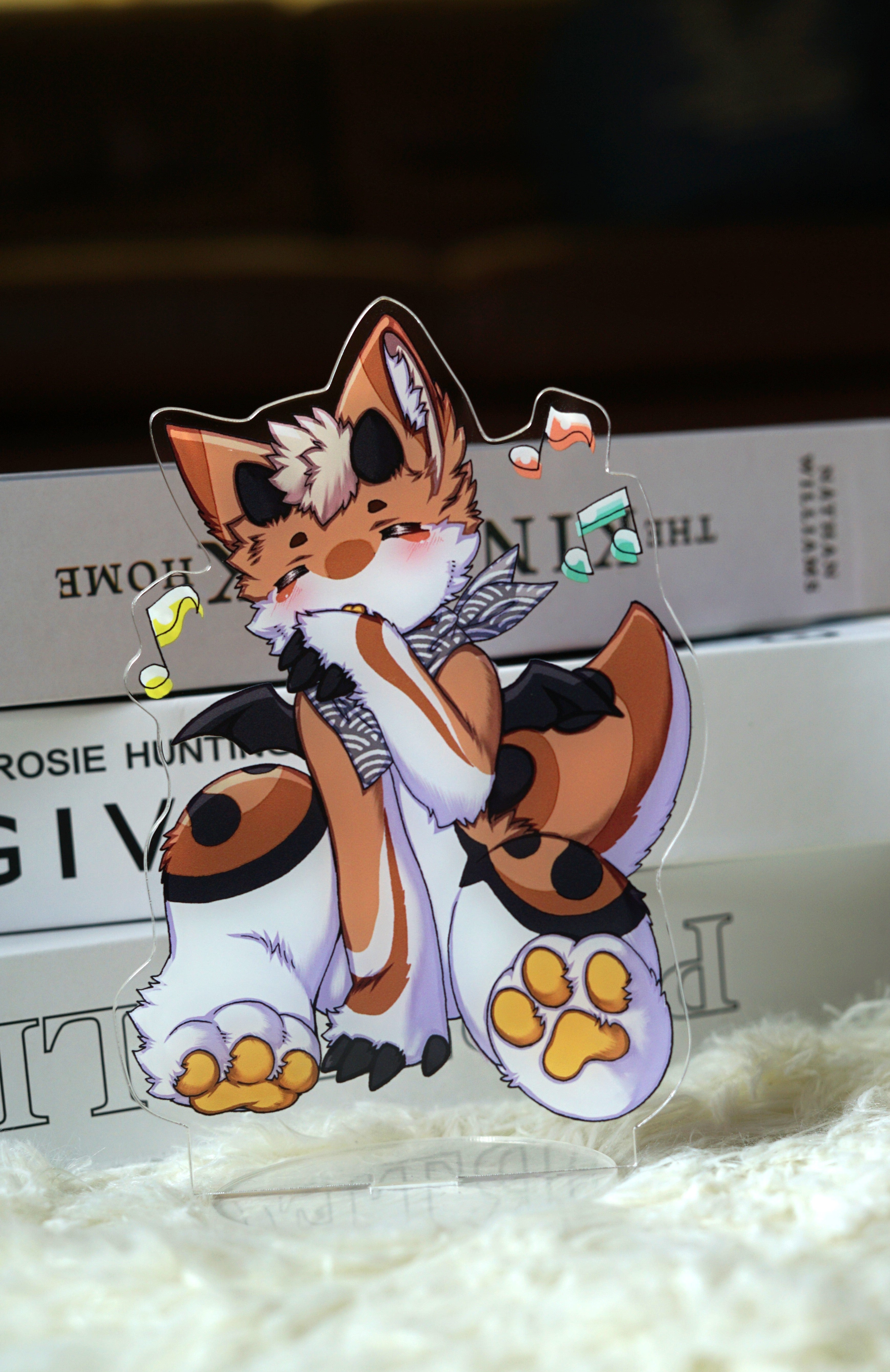 Customizable furry stand peripherals