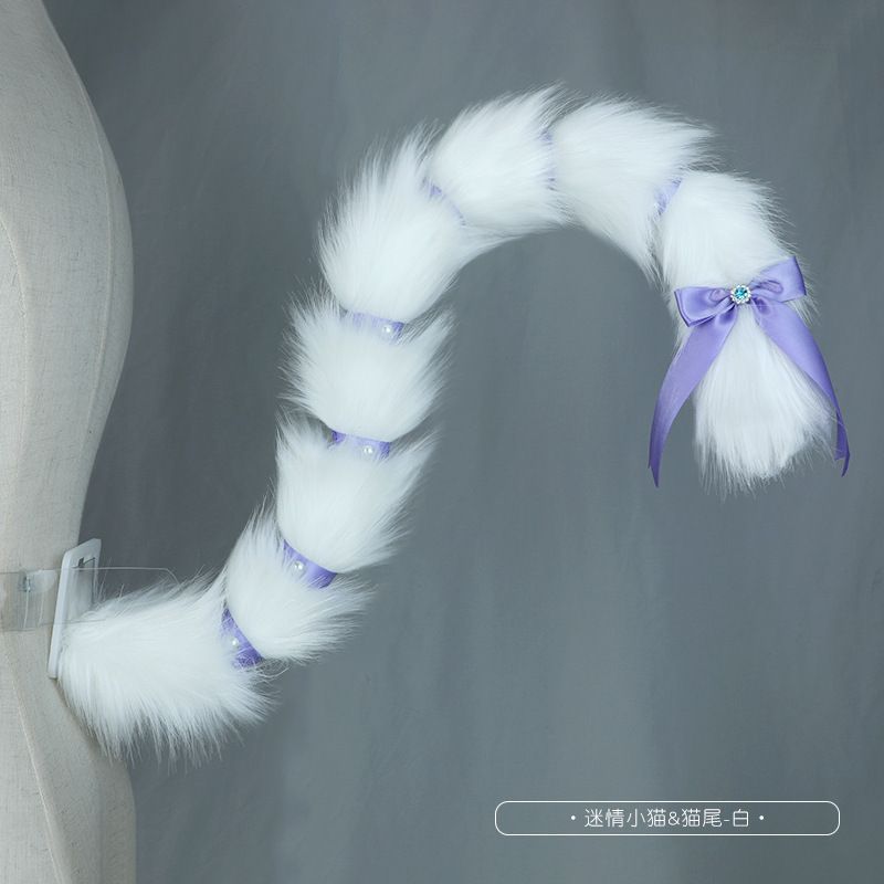 Kitten cat ears headband cat tail suit cosplay