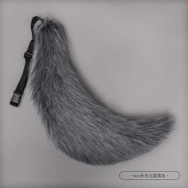 Large size handmade plush animal ears and tail