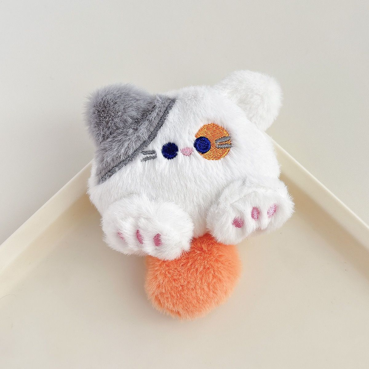 Cartoon plush cat accessories