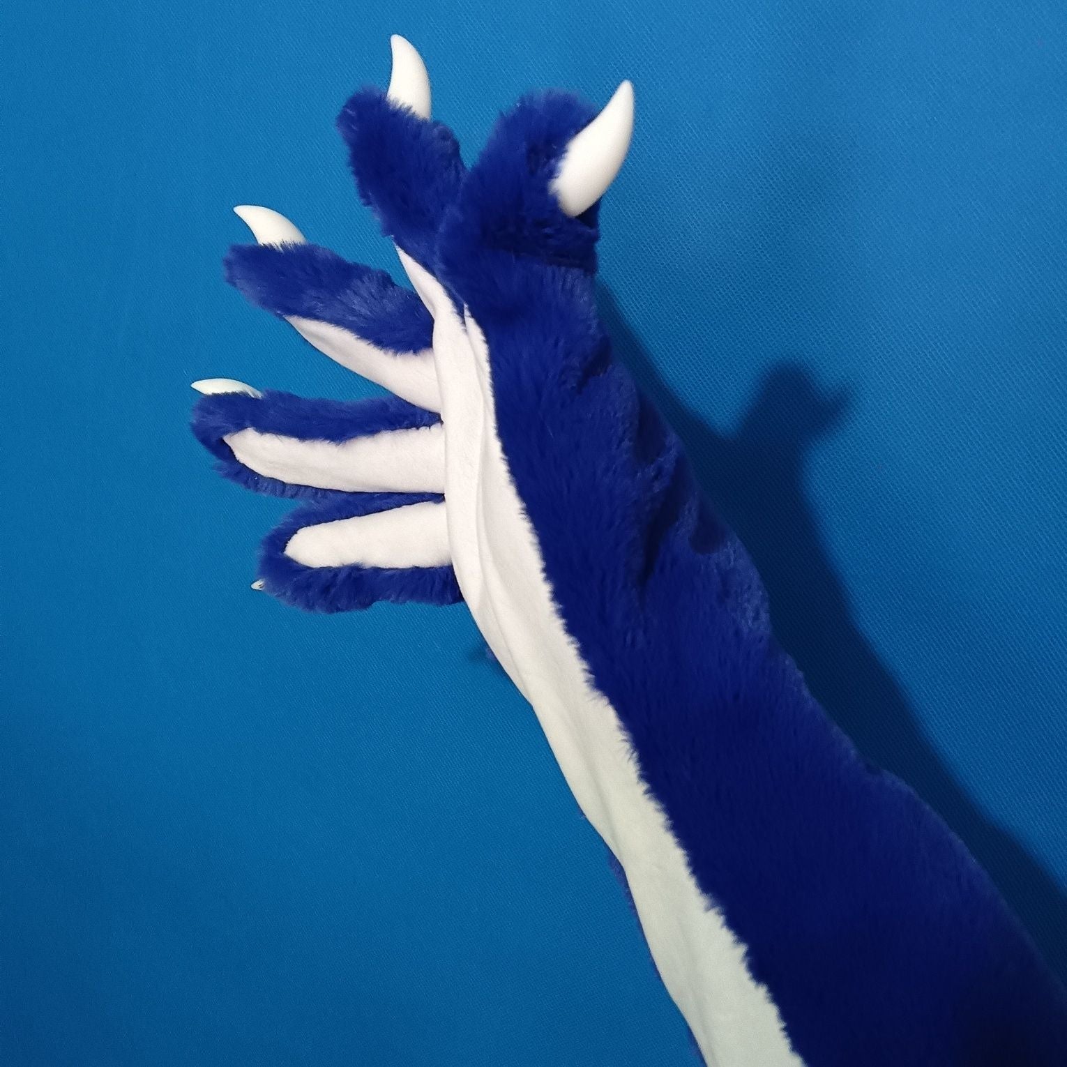 furry colorful furry kig claw gloves cat girl