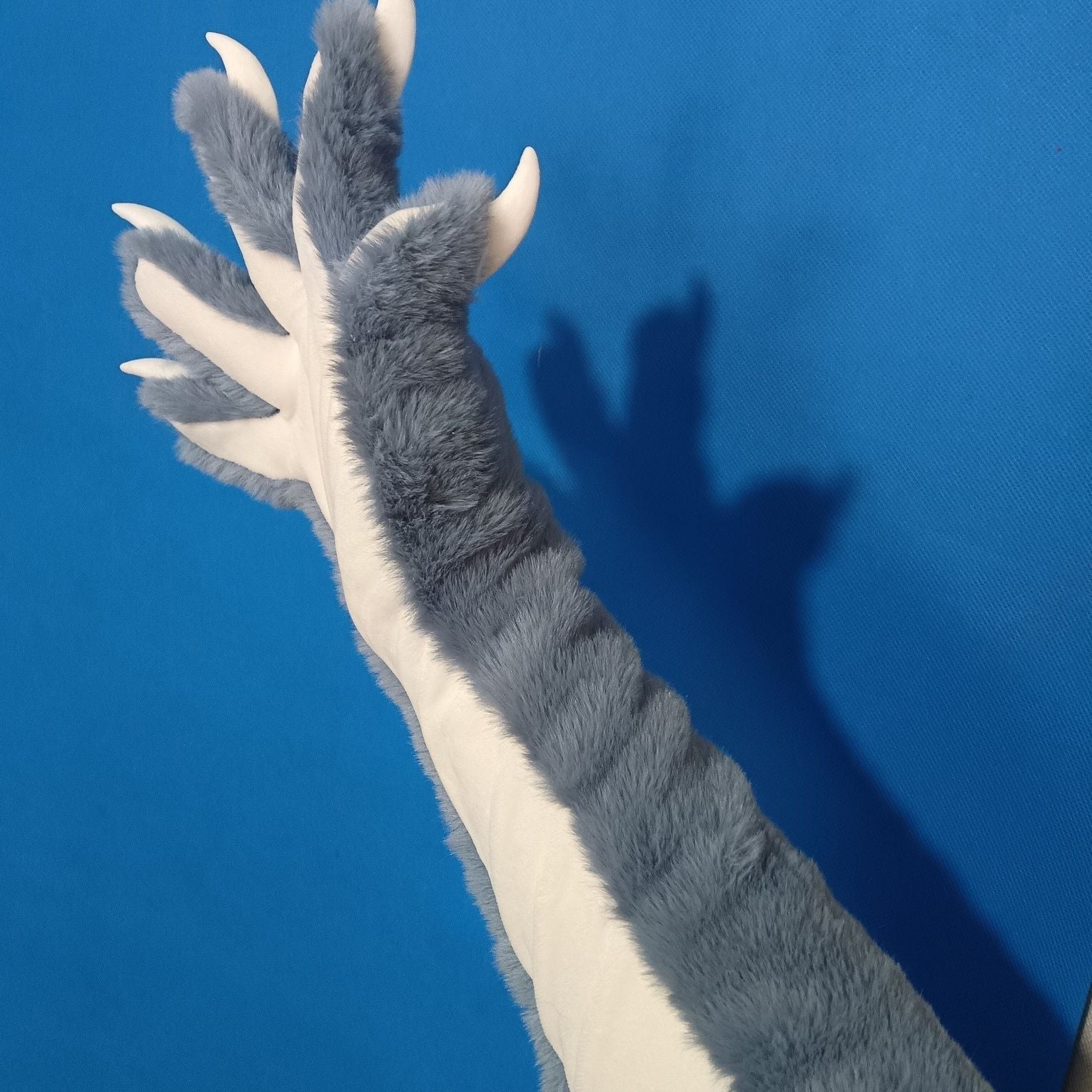 furry colorful furry kig claw gloves cat girl