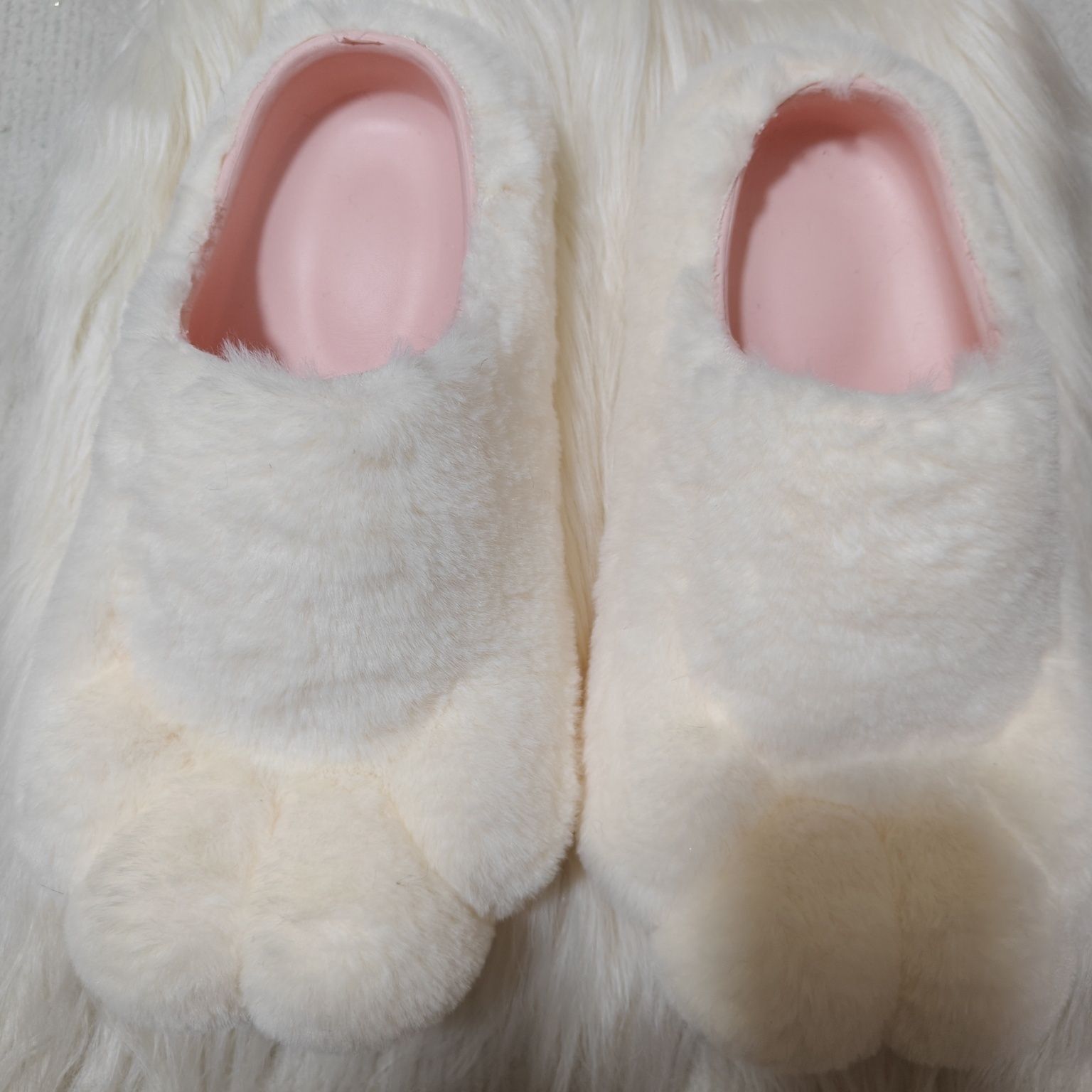 Cabbage animal foot shoes cat claw fur shoes