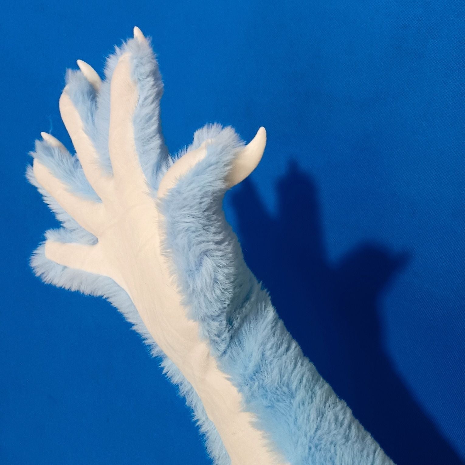 furry colorful furry kig claw gloves cat girl