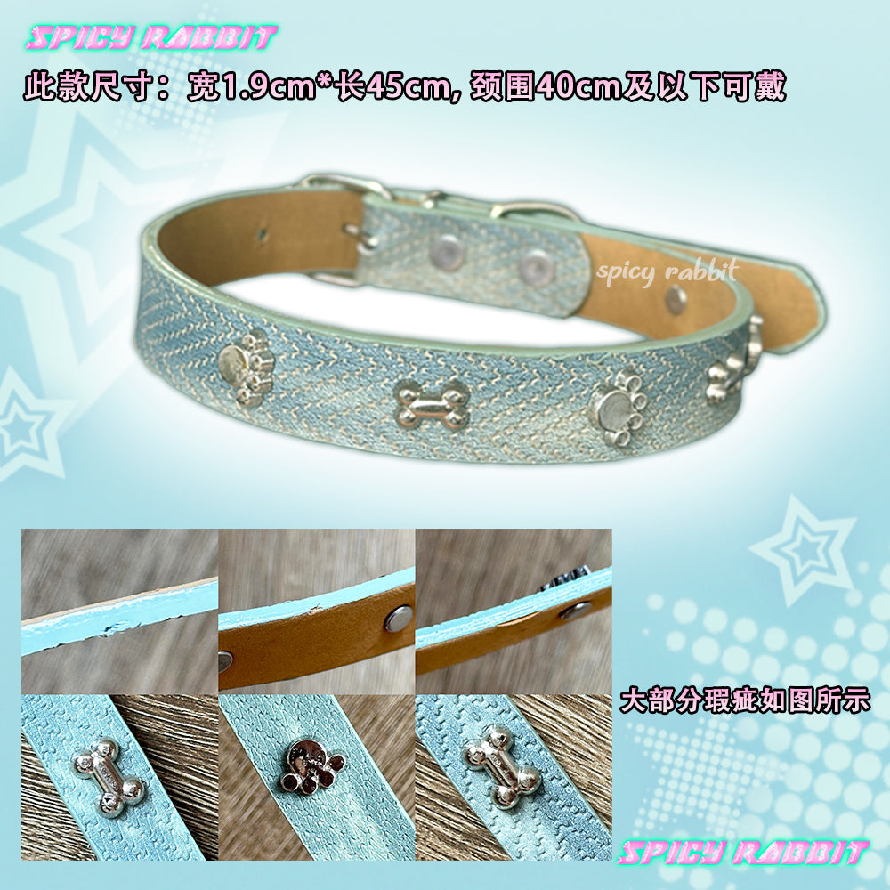 Bone collar y2k hot girl millennial retro ins punk subculture choker
