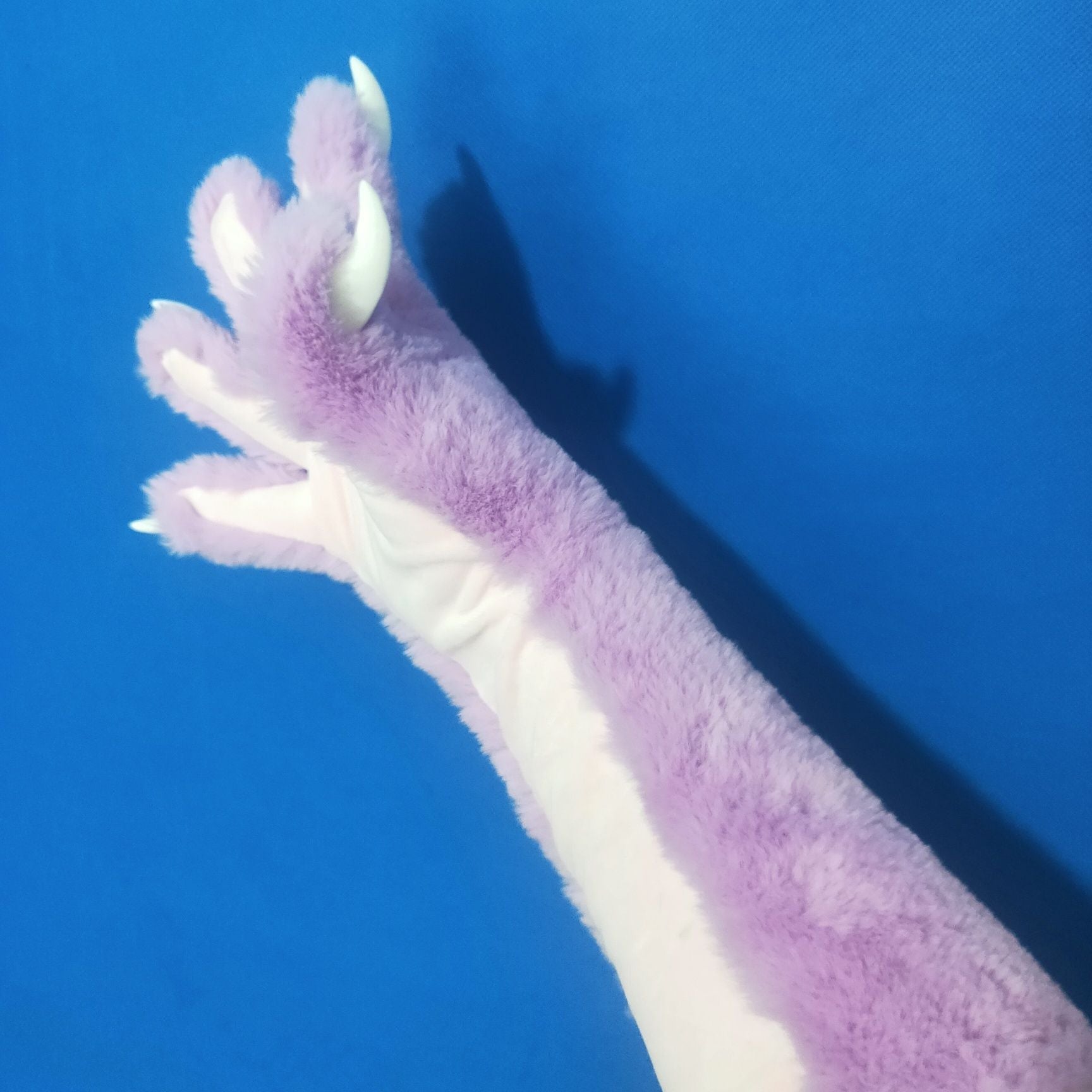 furry colorful furry kig claw gloves cat girl