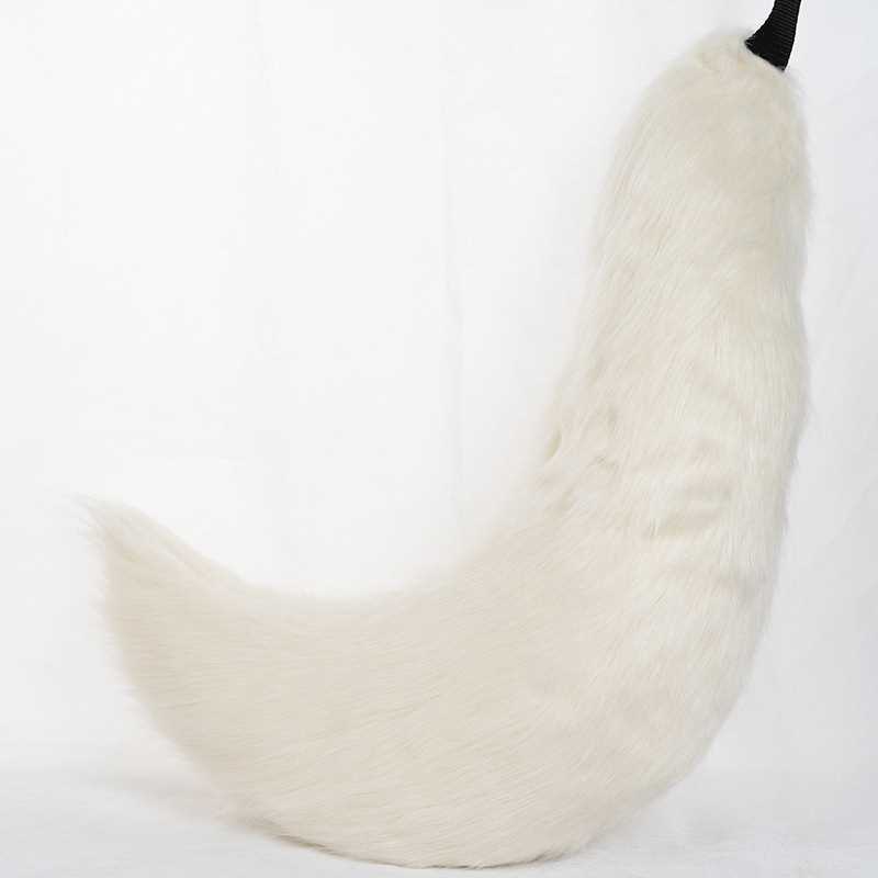 Large handmade plush animal ears and tails