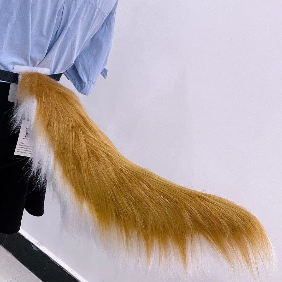 [Electric tail] cos fox tail props two-dimensional anime