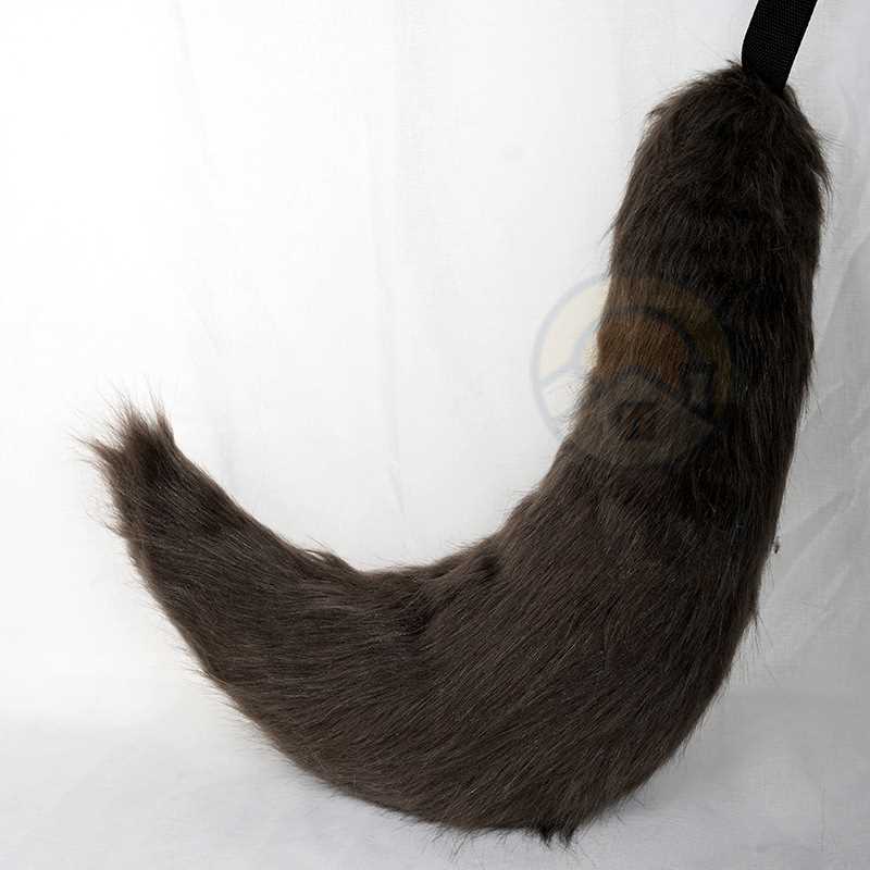 Large handmade plush animal ears and tails
