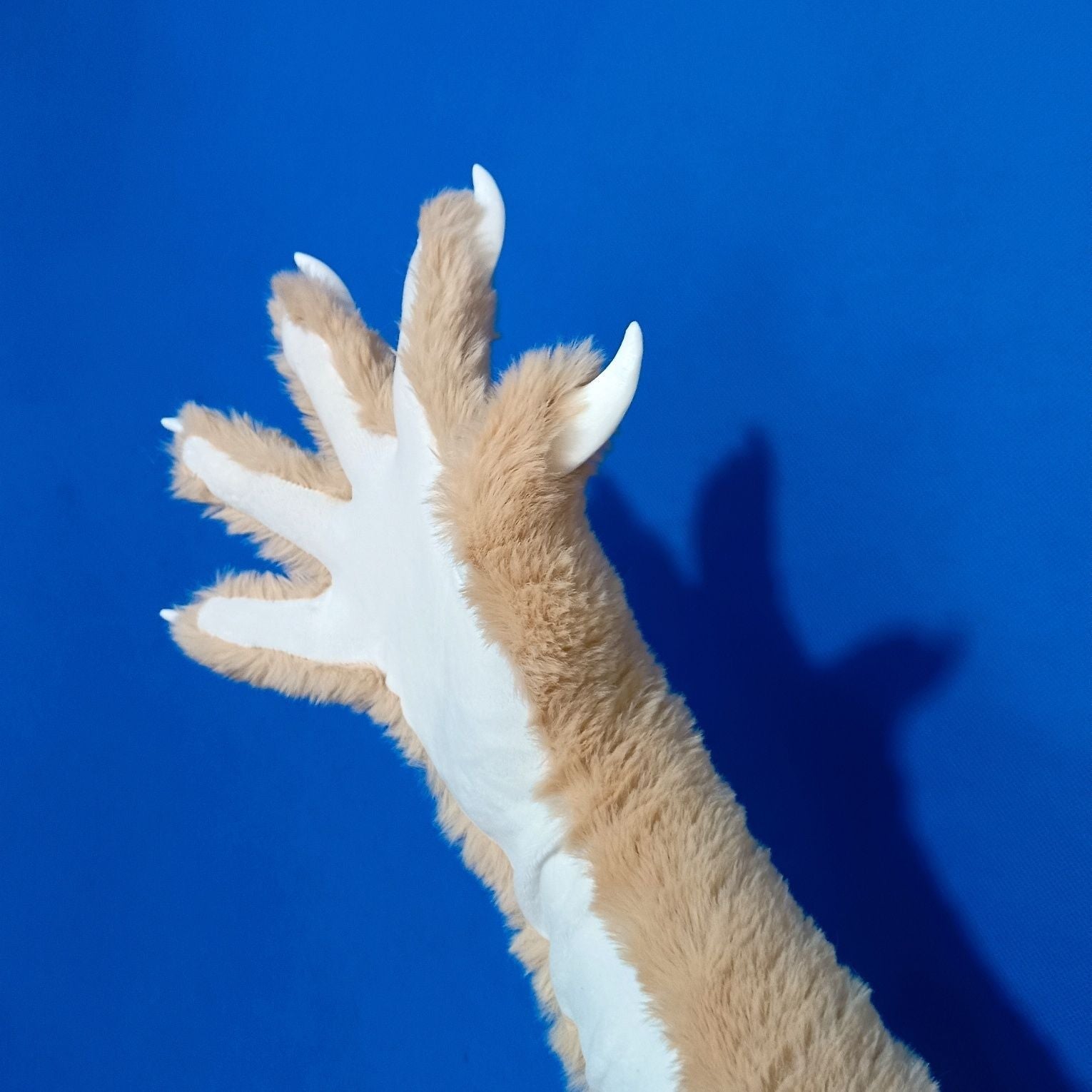 furry colorful furry kig claw gloves cat girl