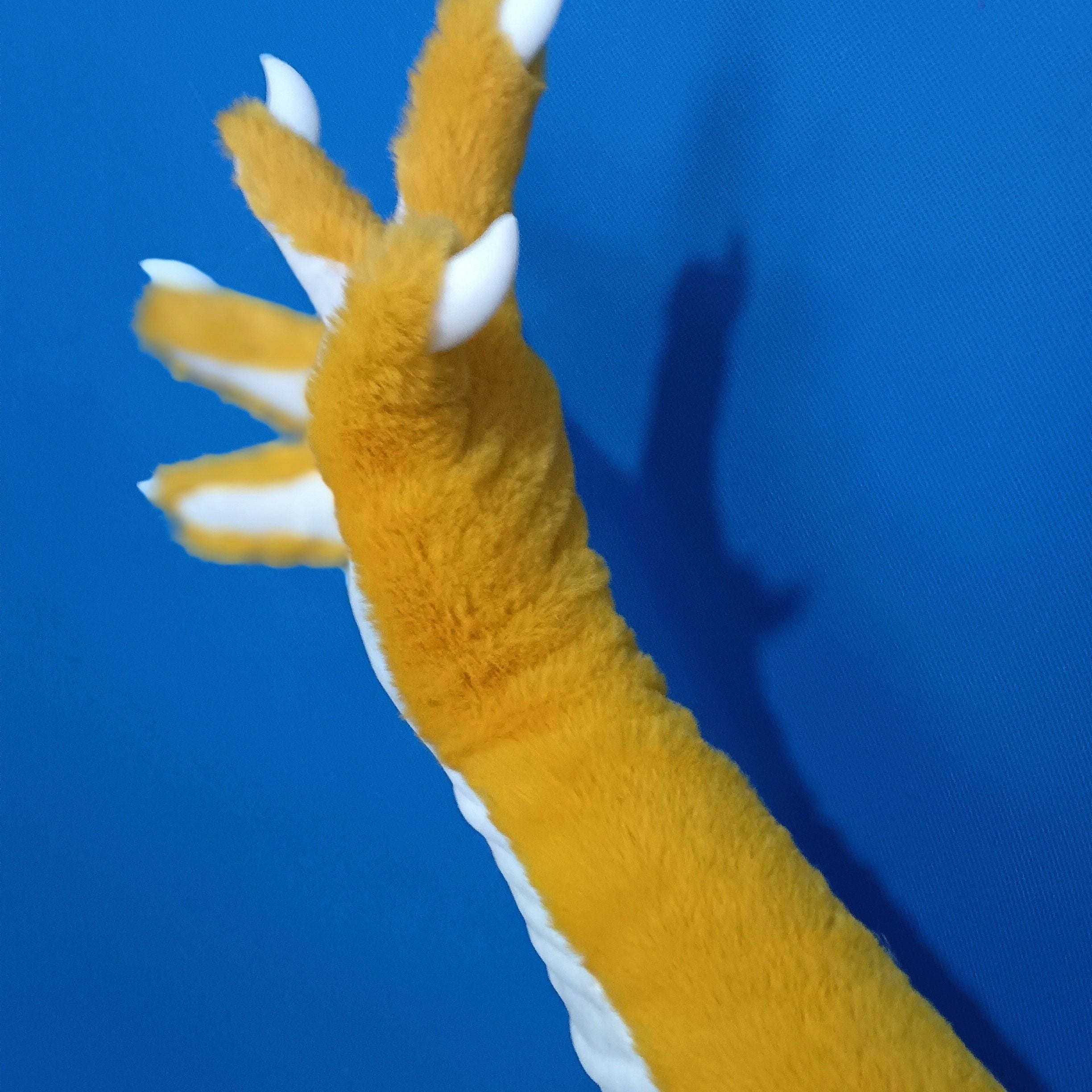 furry colorful furry kig claw gloves cat girl