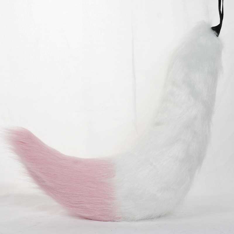Large size handmade plush fursuit tail
