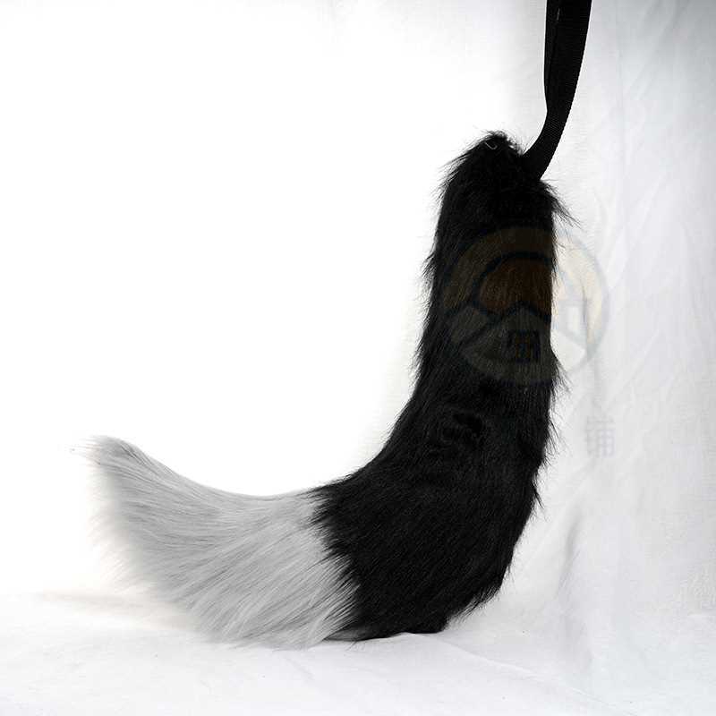 Large size handmade plush fursuit tail