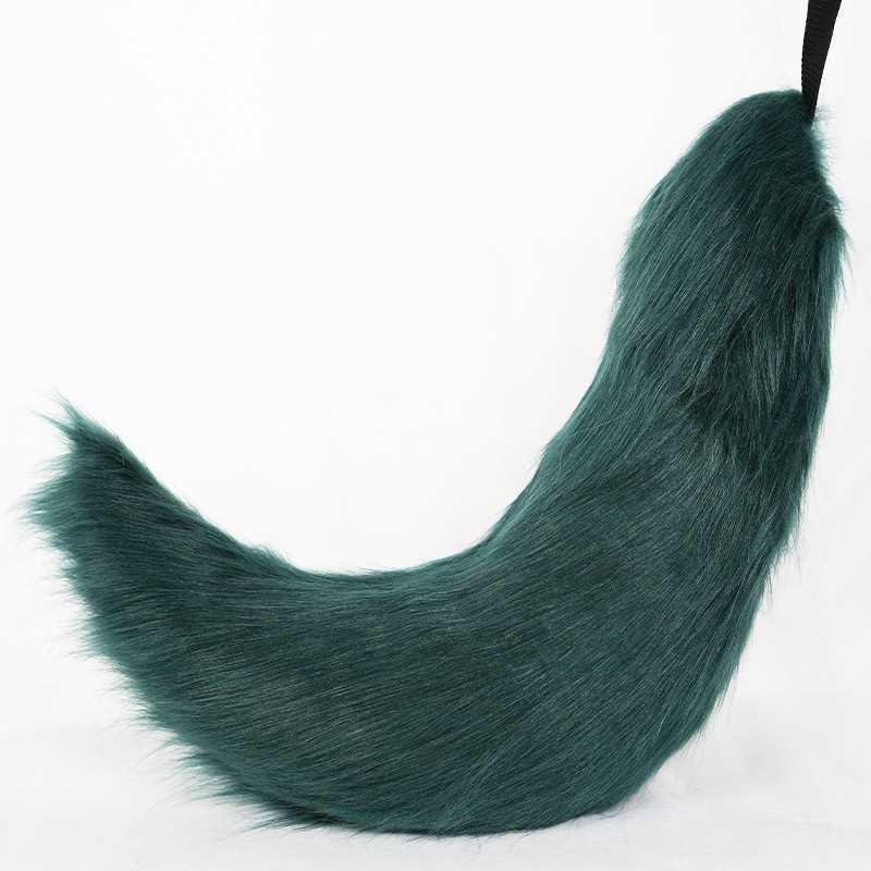 Large size handmade plush fursuit tail