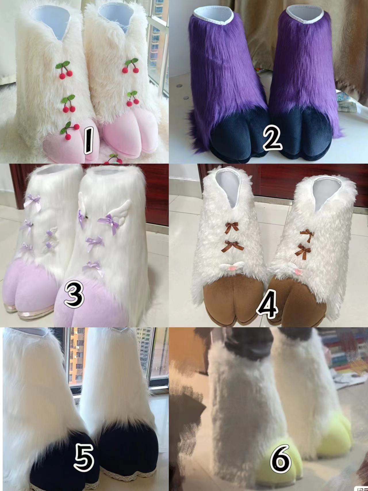 Kawaii Kig series animal suit animal feet lamb feet
