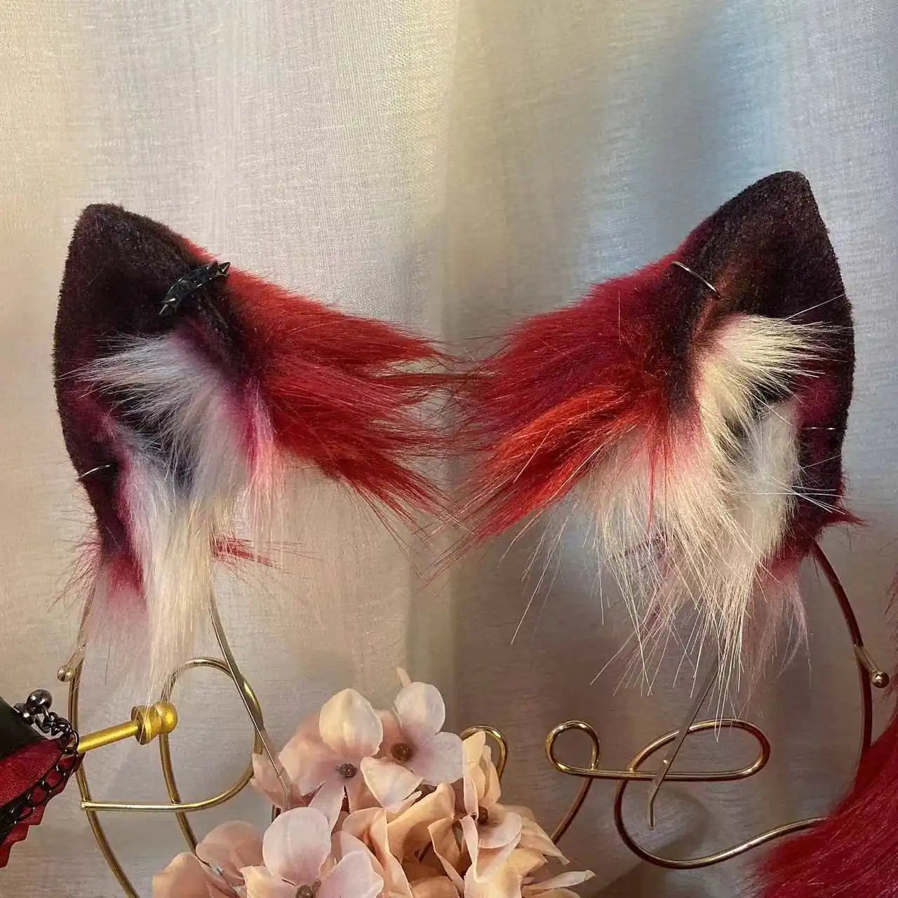 Black wolf ears KC tail