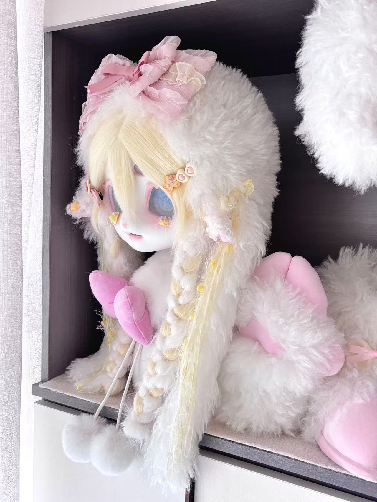 [Lamb] Bowknot Lamb Cake Kig Fursuits Stock (Gift Handpaws+Feetpaws+Tail)