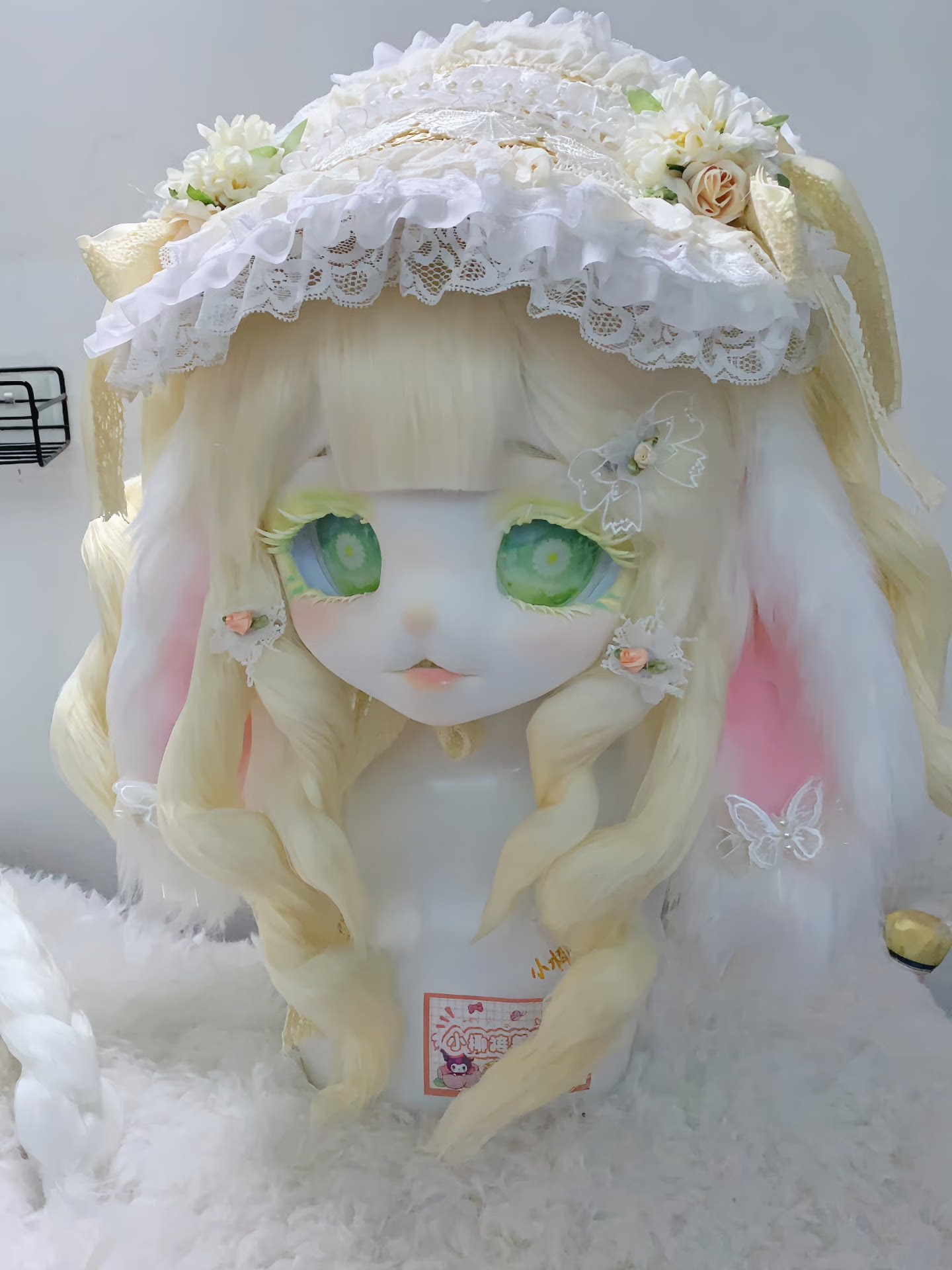[Bunny] Kawaii Yellow Bunny Kig Fursuits Stock (Gift Tail)