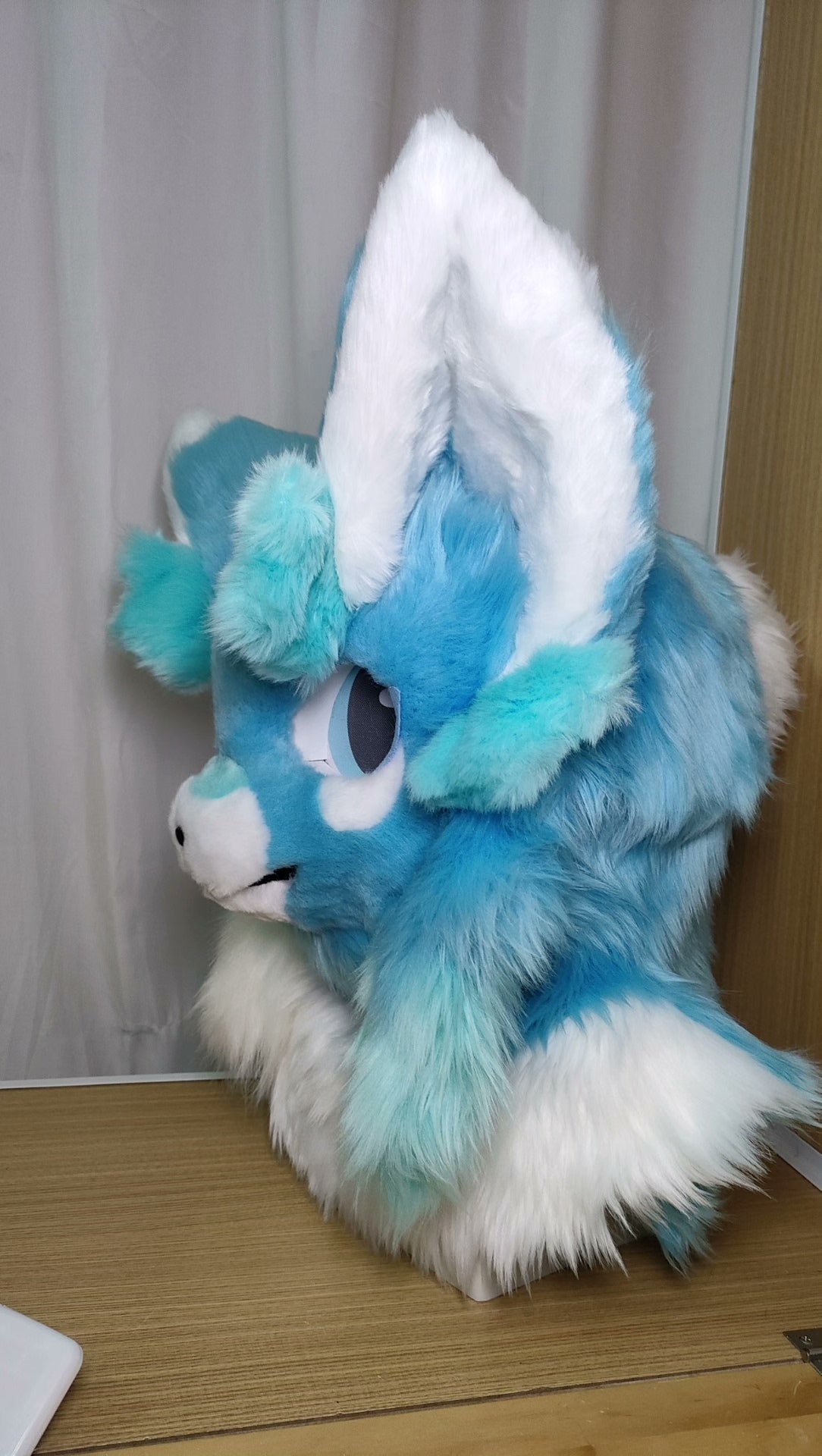 Blue Kitten Kemono Head Fursuits