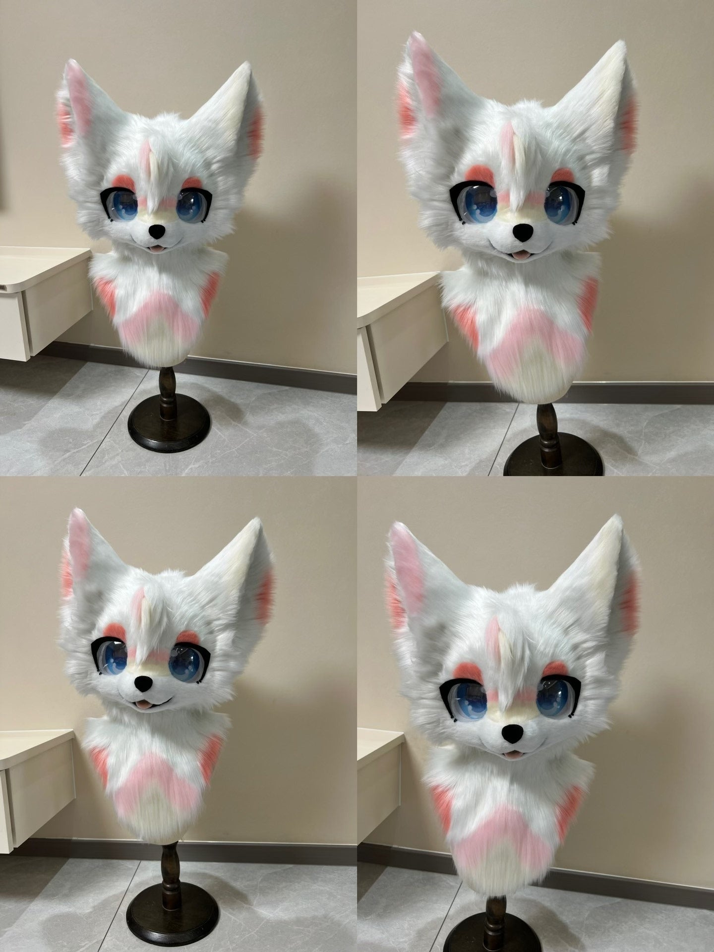 [Puppy] Pink Puppy Kemono Fursuits Stock