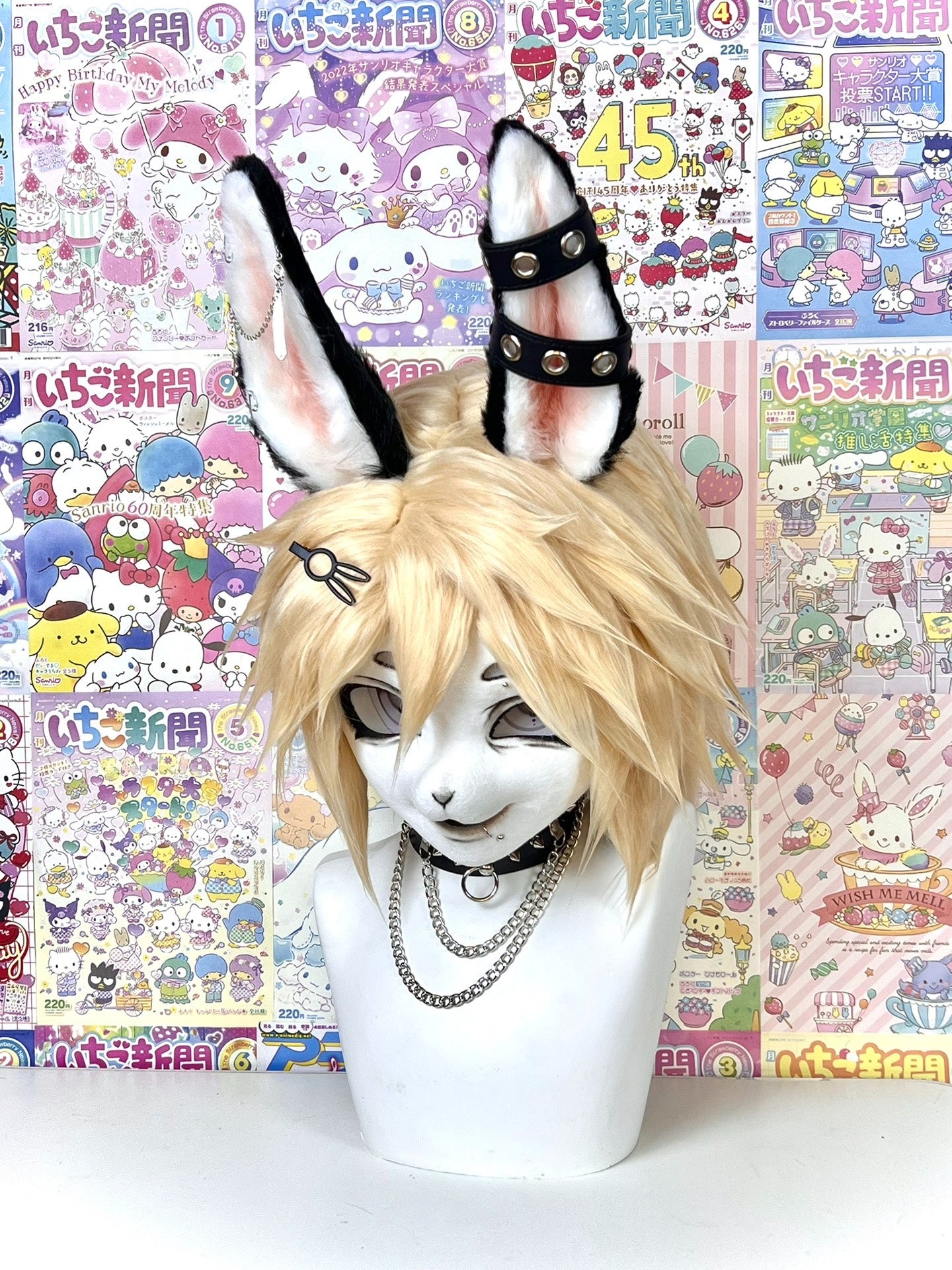 Cool Bunny Kig Head Fursuit