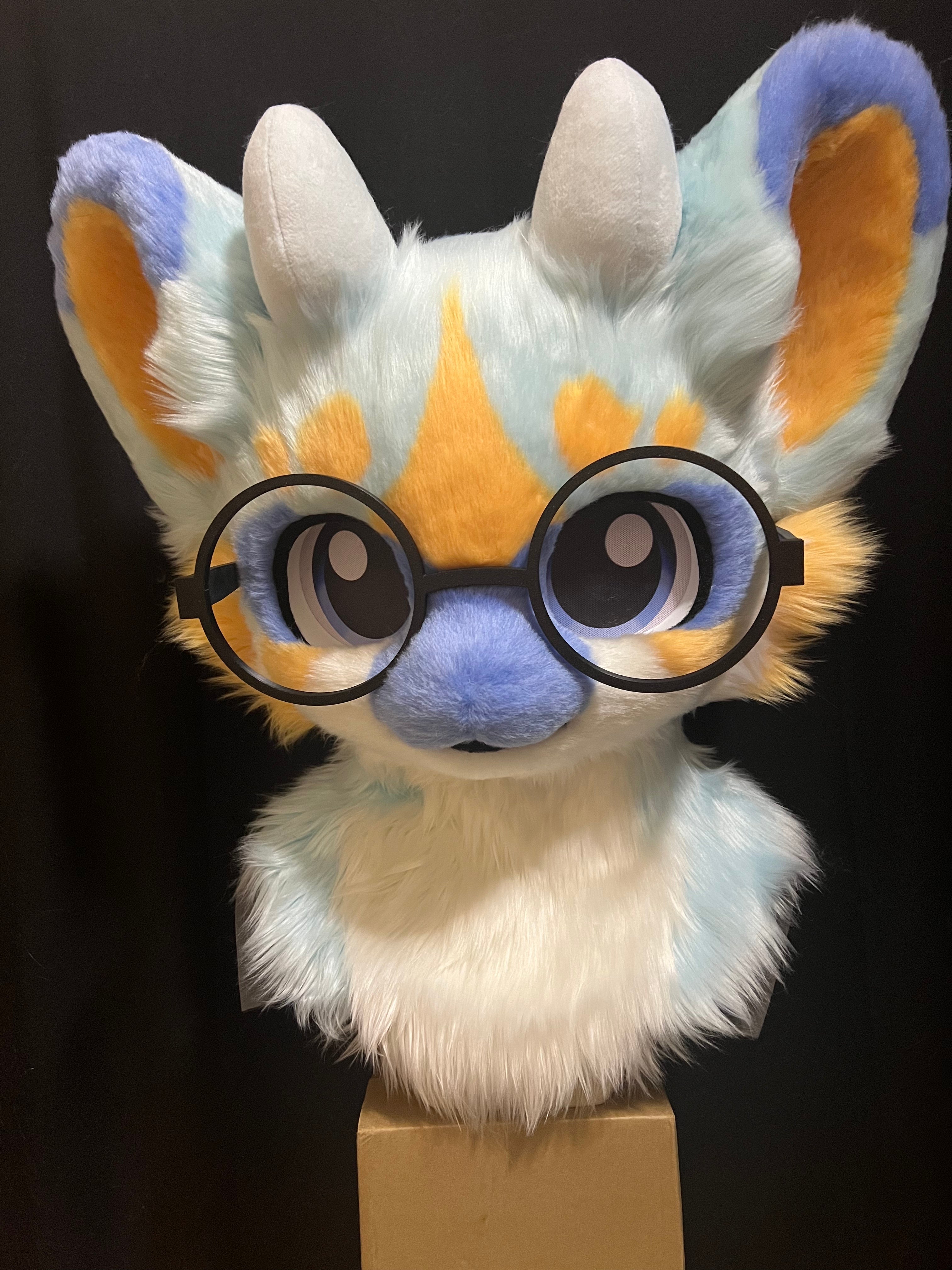 Glasses Dragon Kemono Head Fursuit