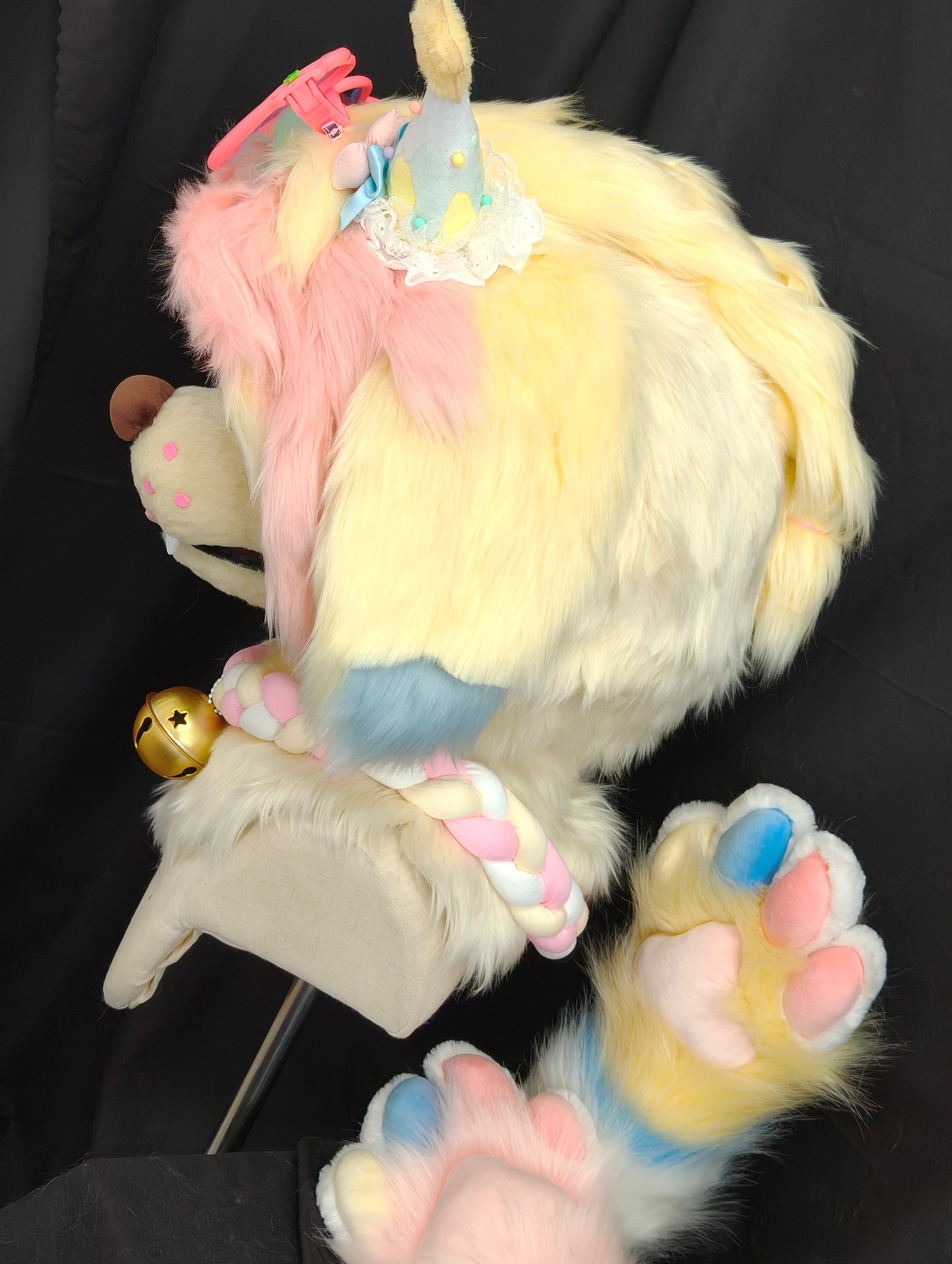 Naughty Puppy Kemono Head Fursuit (Gift Handpaws)