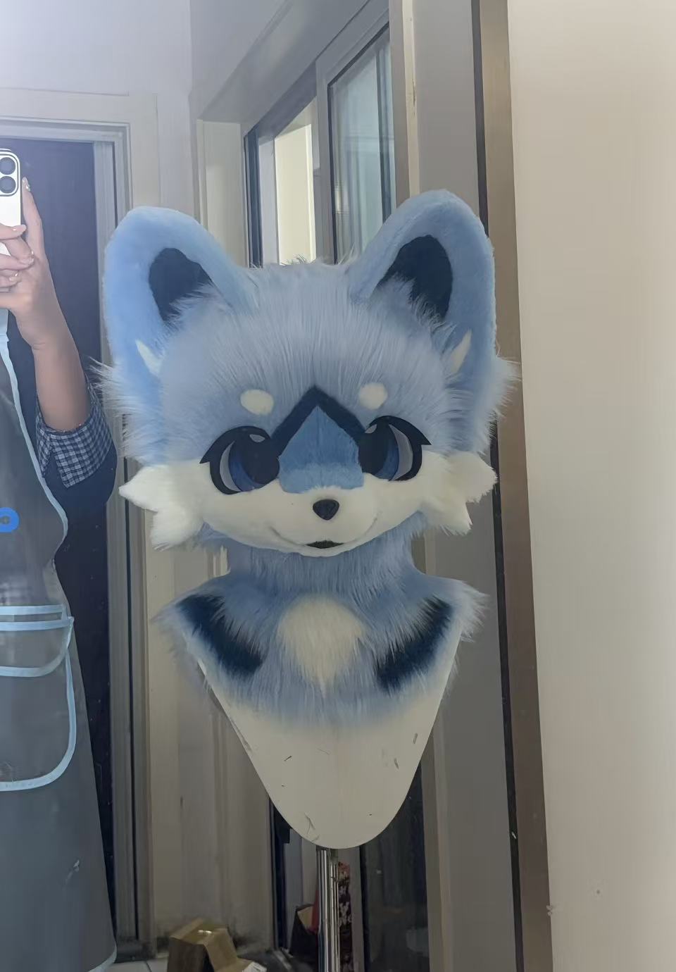 Blue Puppy Kemono Head Fursuit