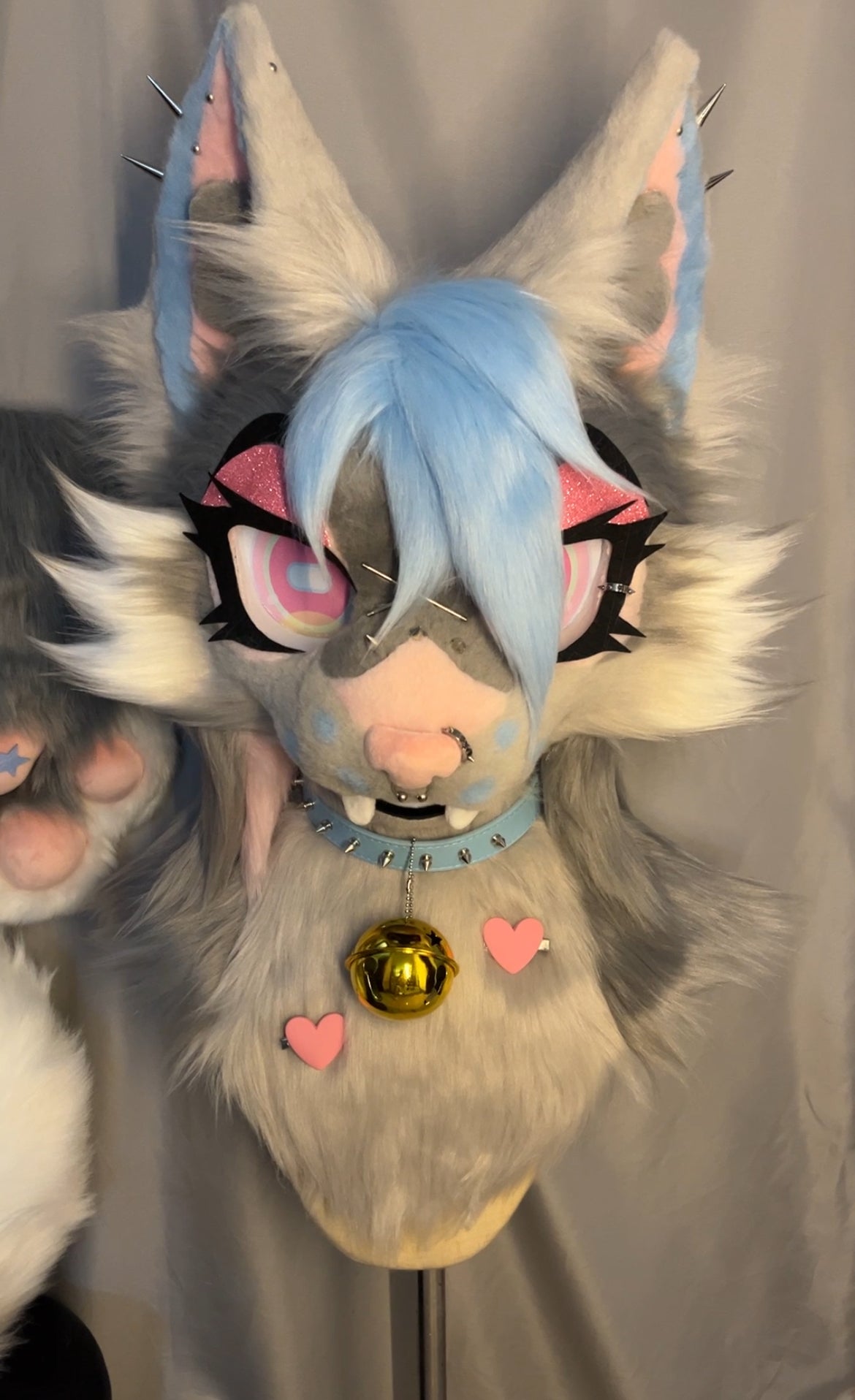 Fox Toony Head Fursuit (Gift Handpaws+Tail)