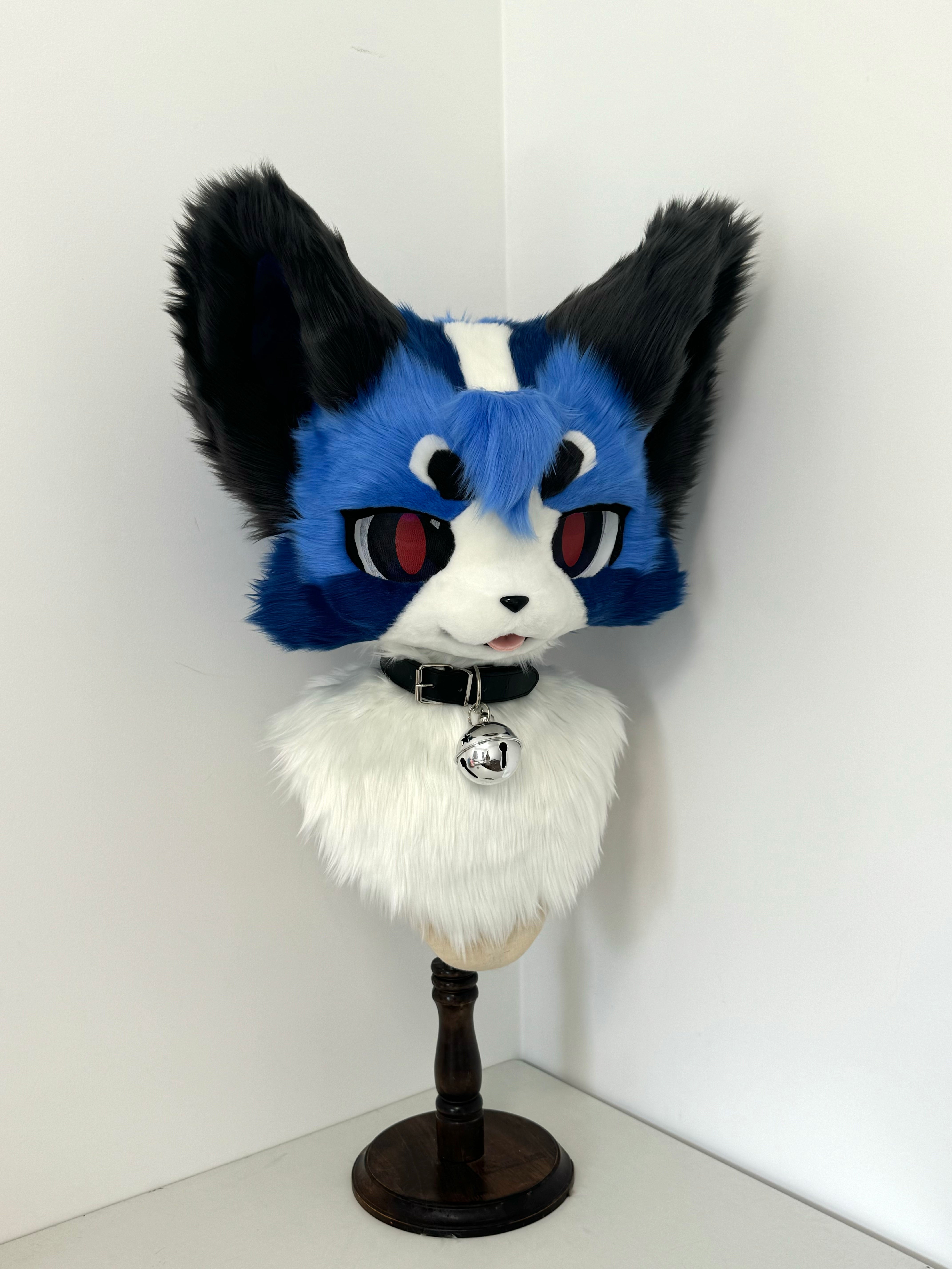 Blue Wolf Kemono Head Fursuit